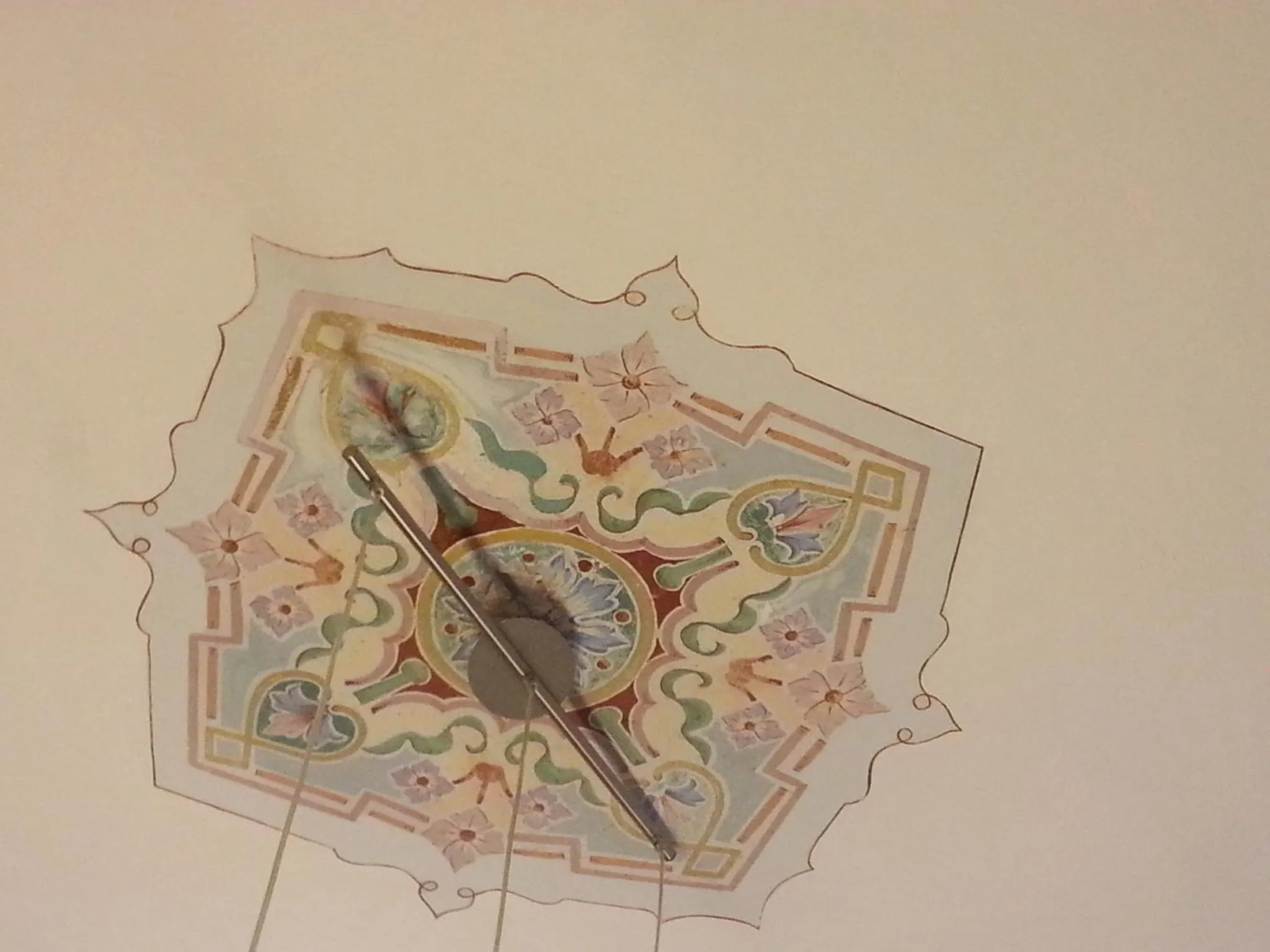 Decorative detail in Il Cortile Fiorito
