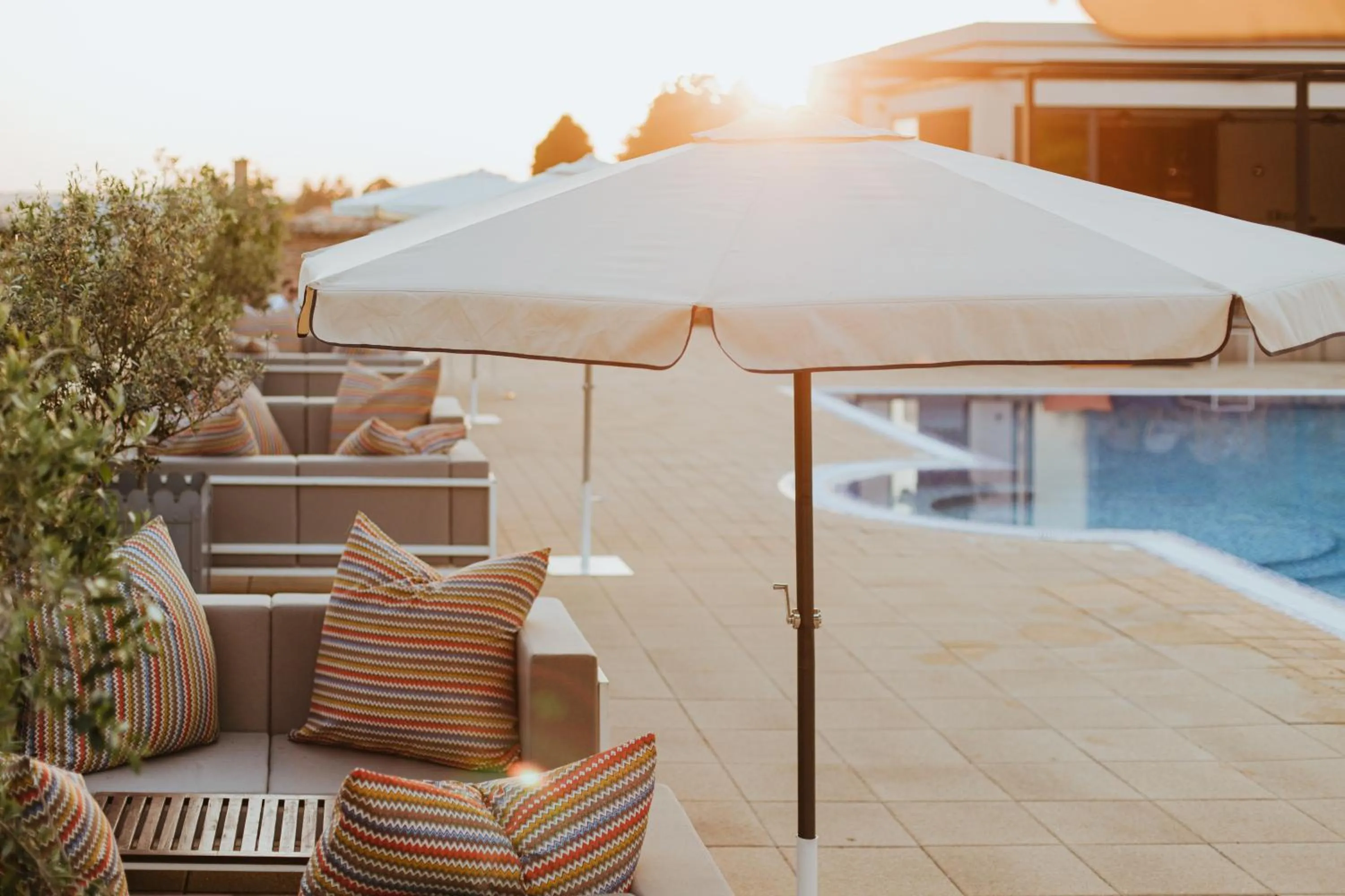 Swimming pool in Hotel 1000 Ruza