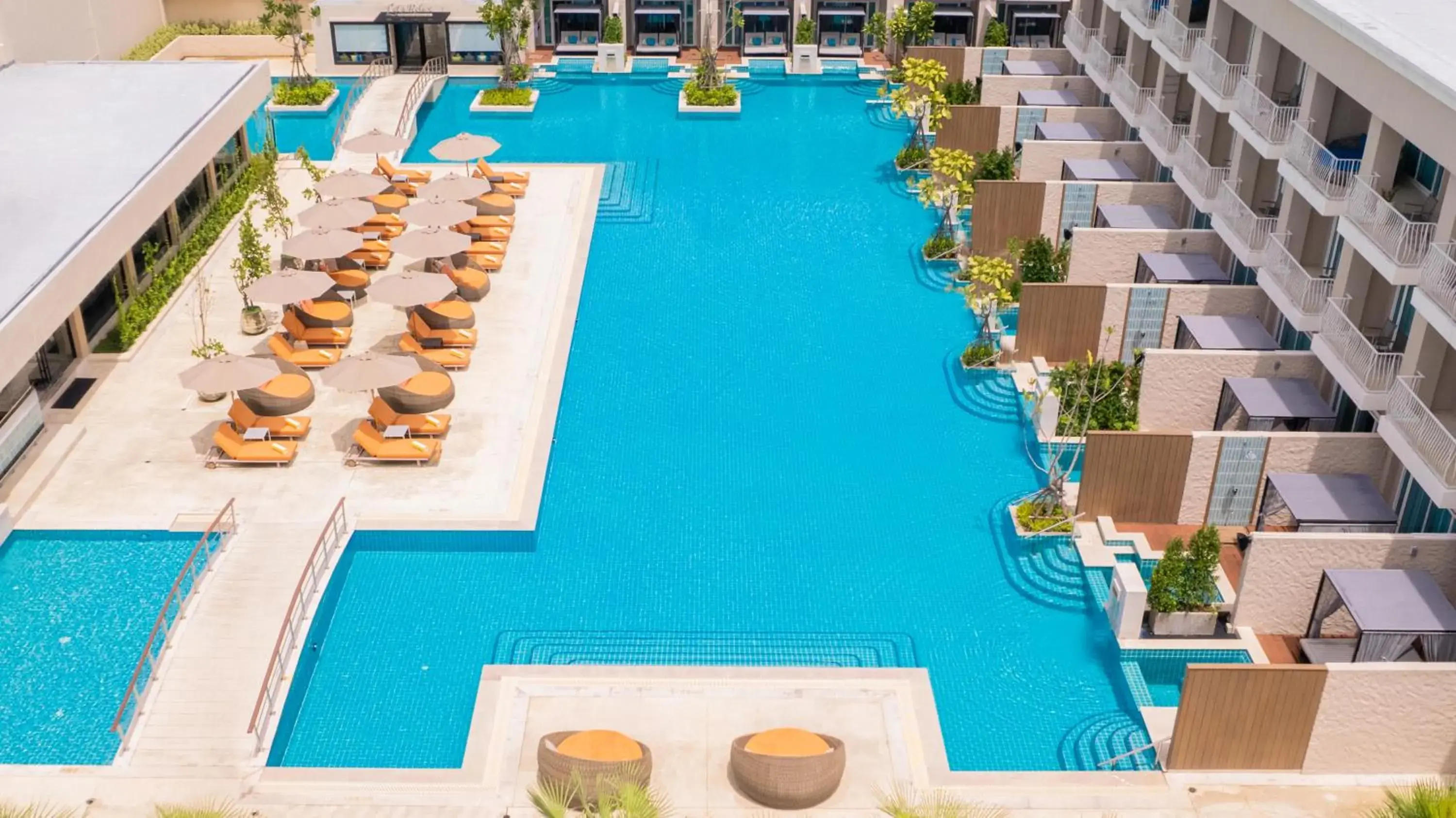 Swimming pool in M Social Hotel Phuket Swimming pool in M Social Hotel Phuket