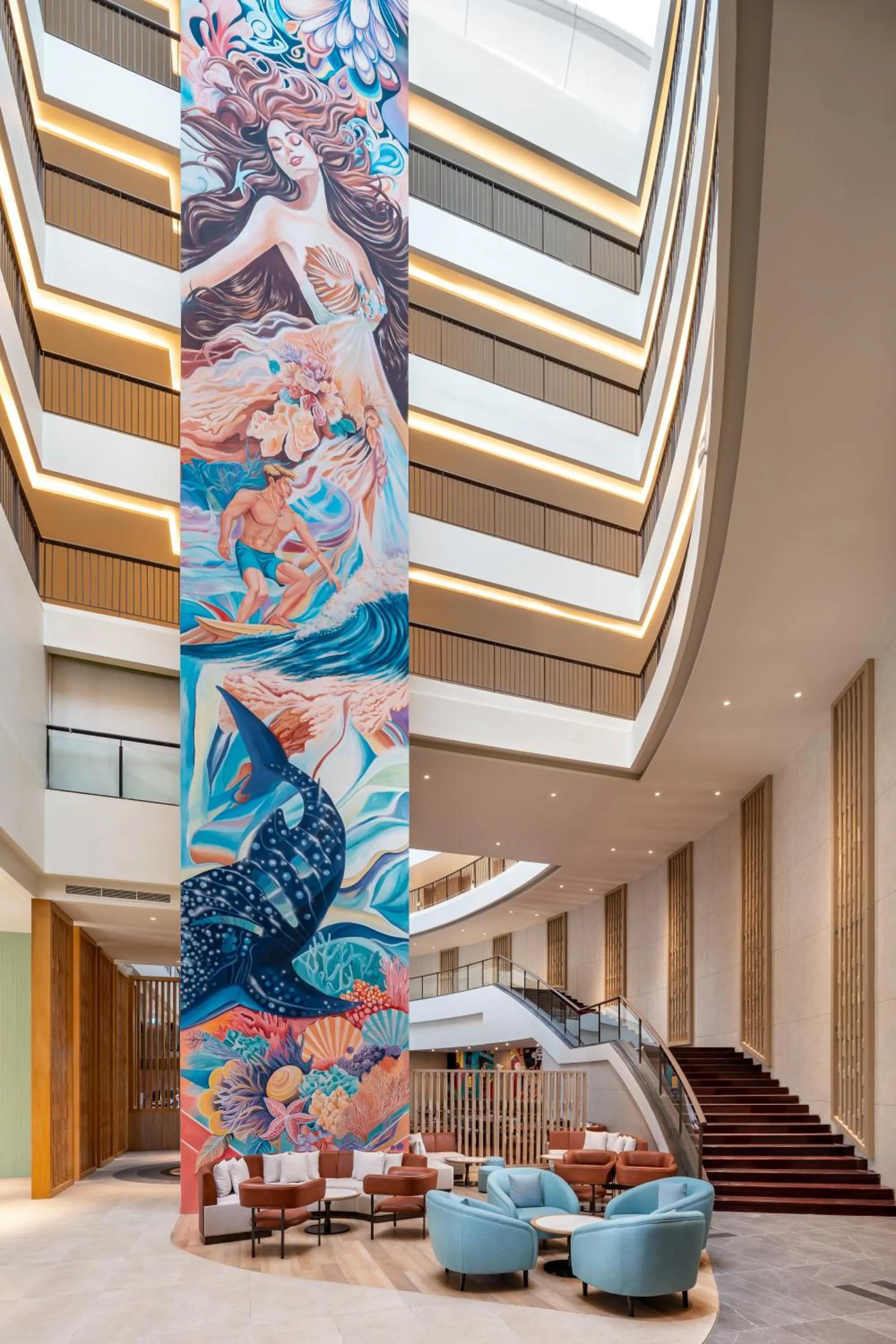 Lobby or reception in M Social Hotel Phuket