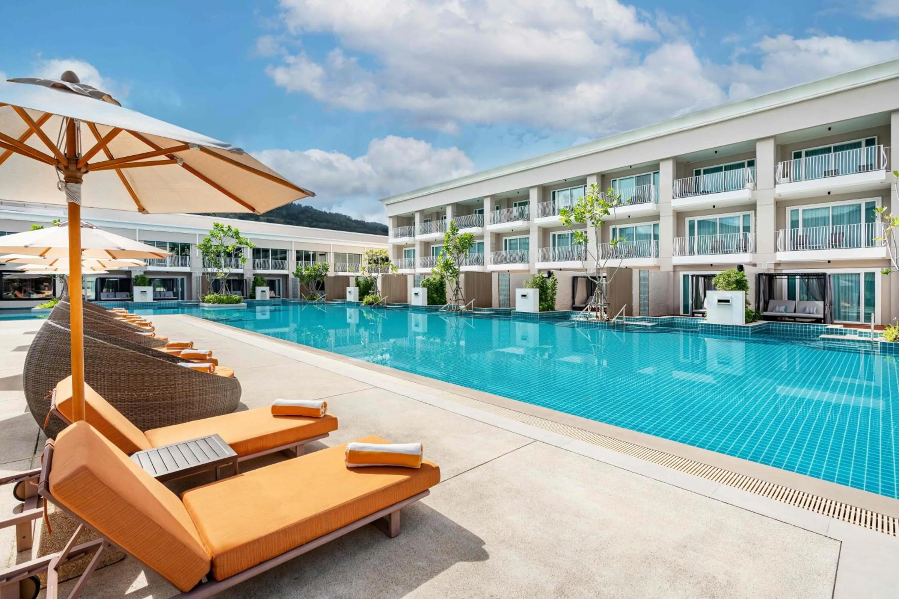 Swimming pool in M Social Hotel Phuket