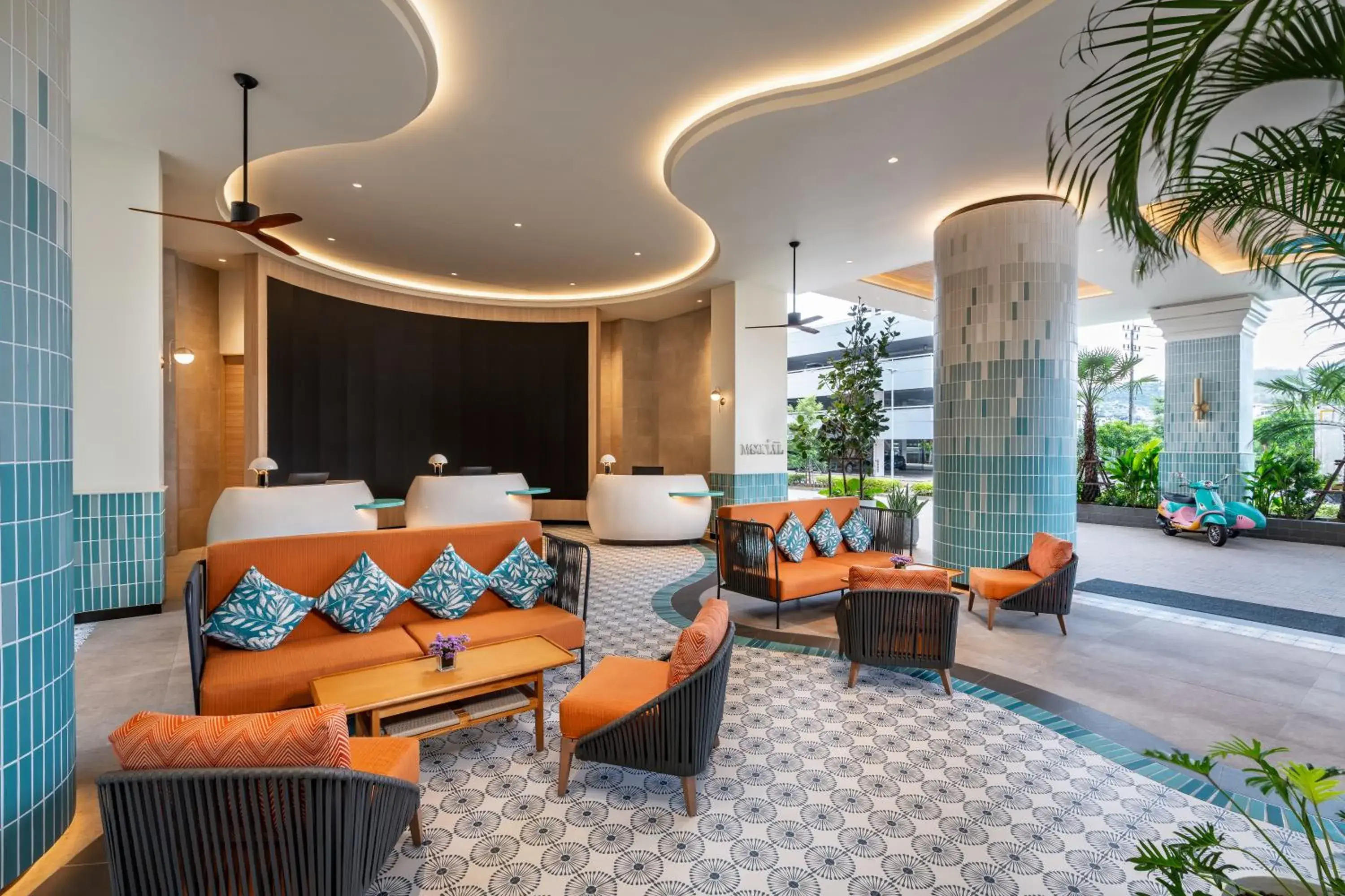 Lobby or reception in M Social Hotel Phuket Lobby or reception in M Social Hotel Phuket