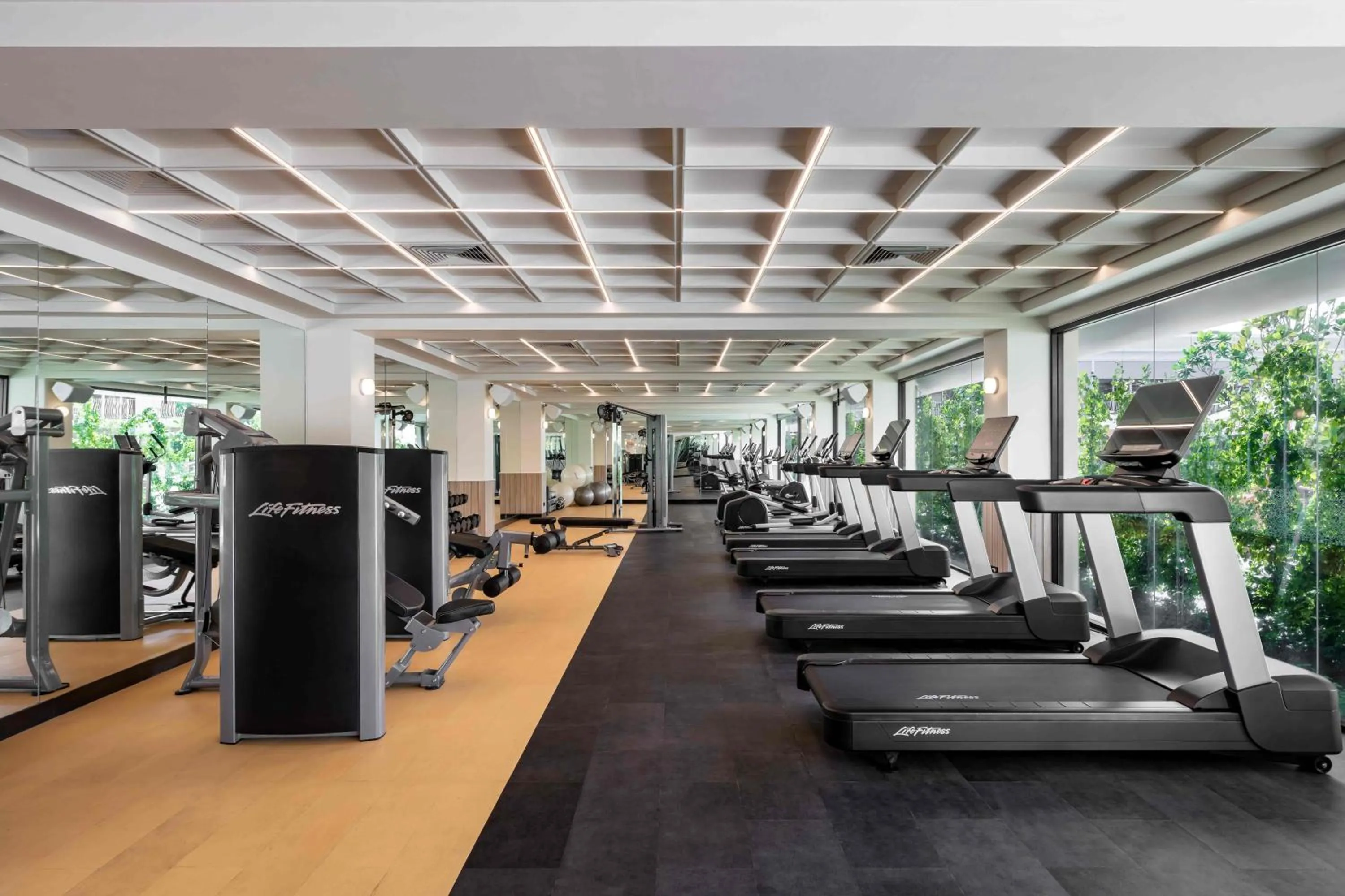 Fitness centre/facilities in M Social Hotel Phuket