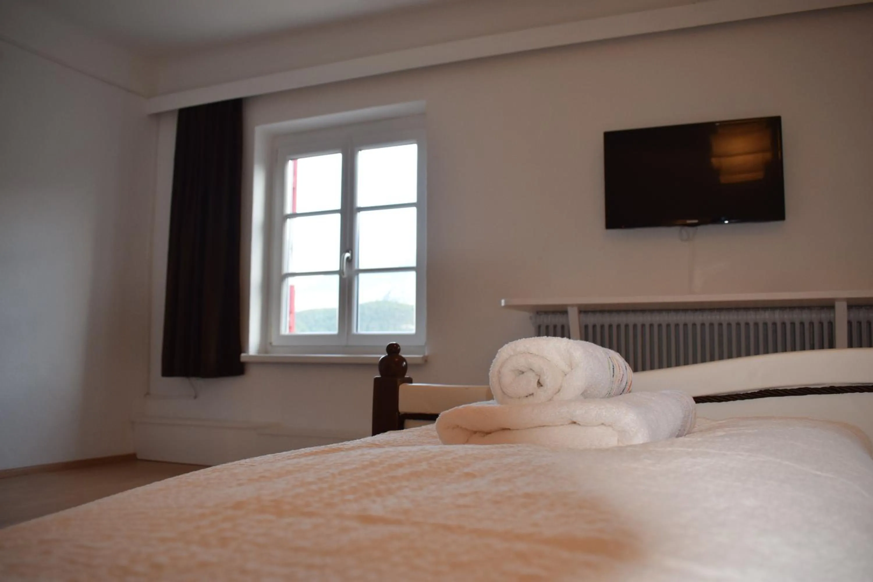 Bedroom, Bed in Gasthof zur Post