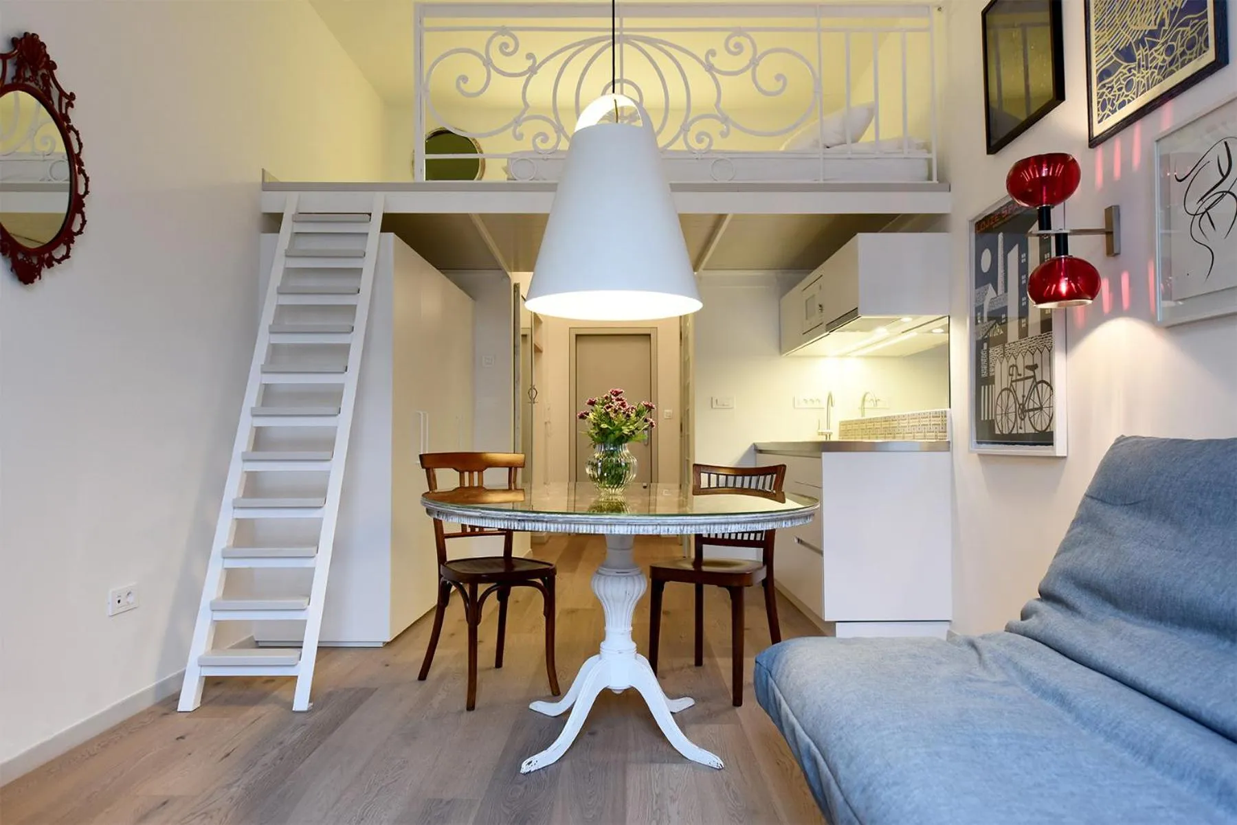 Bed in Tromostovje apartments