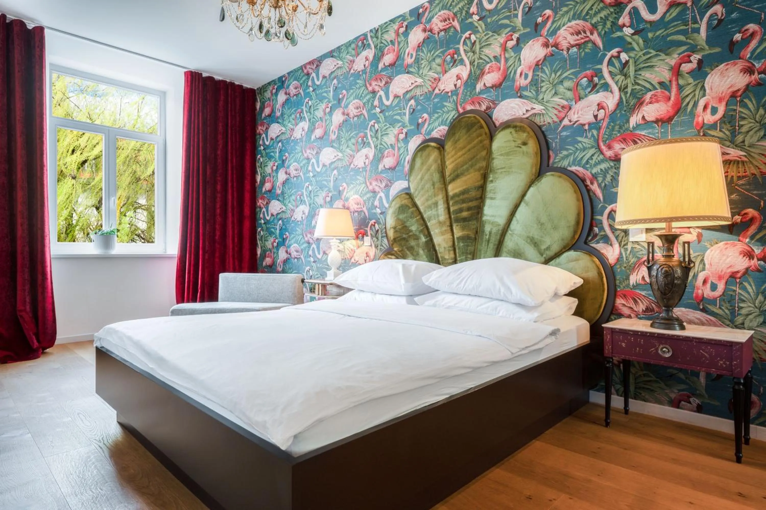 Bedroom, Bed in Tromostovje apartments