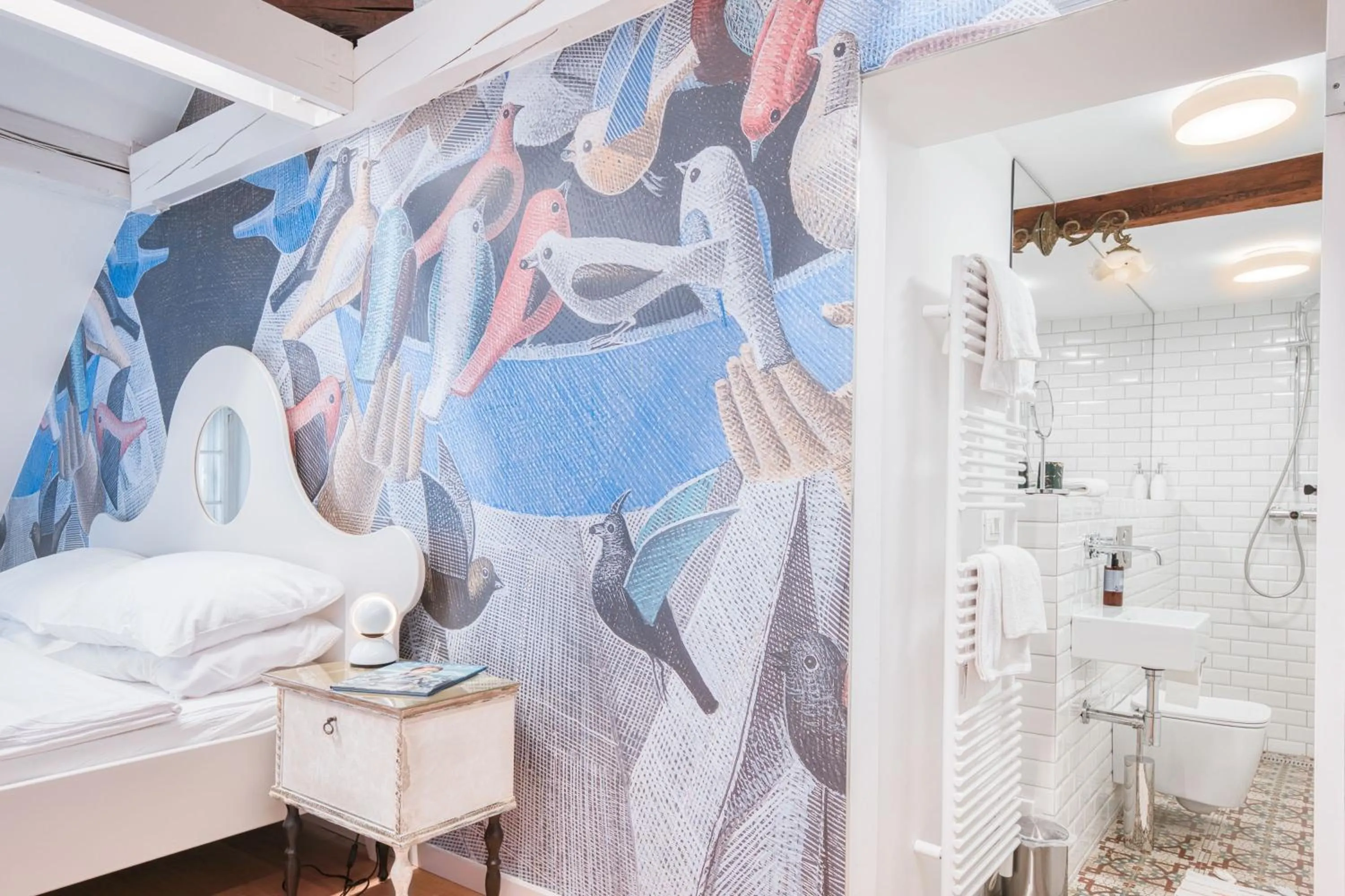 Bed in Tromostovje apartments