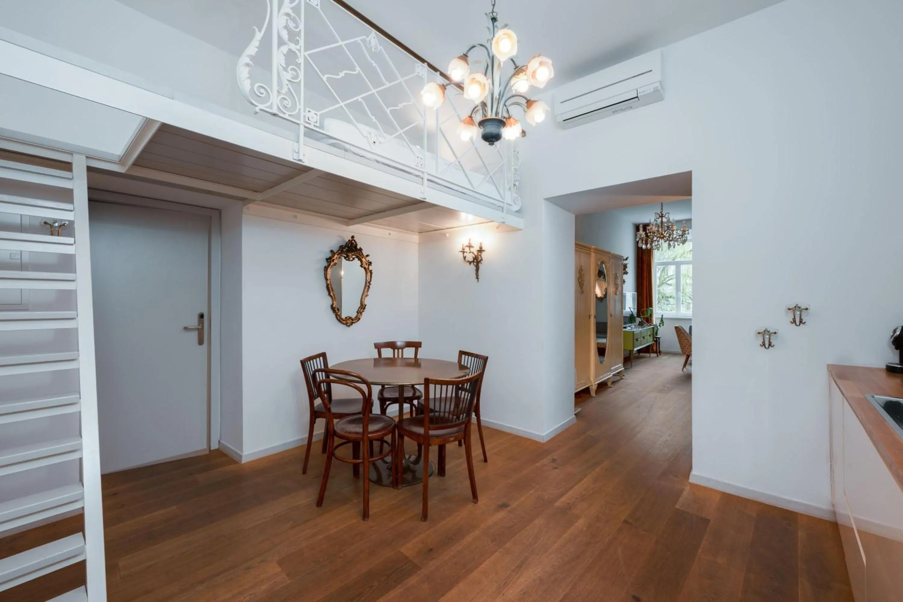 bunk bed in Tromostovje apartments