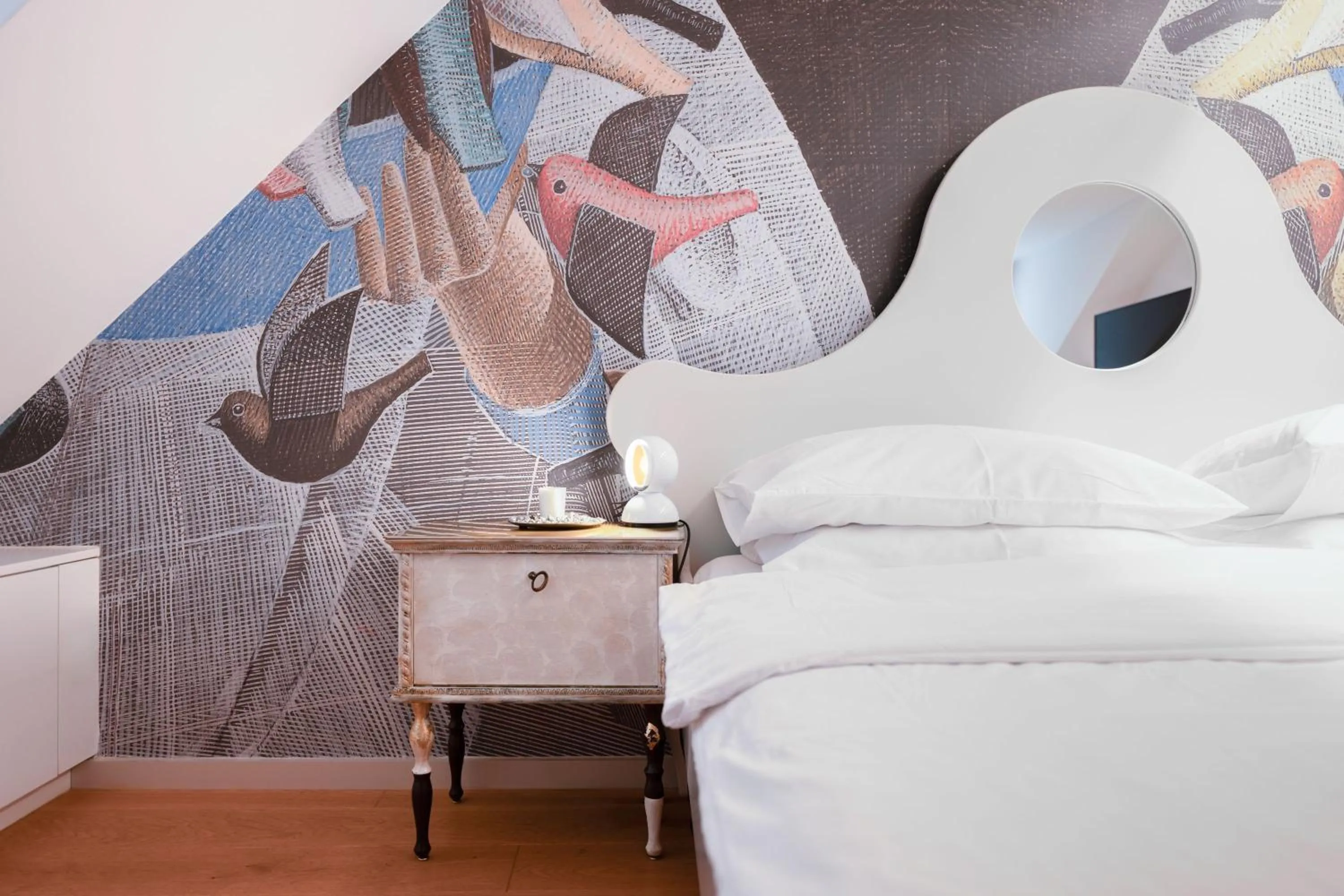 Bed in Tromostovje apartments