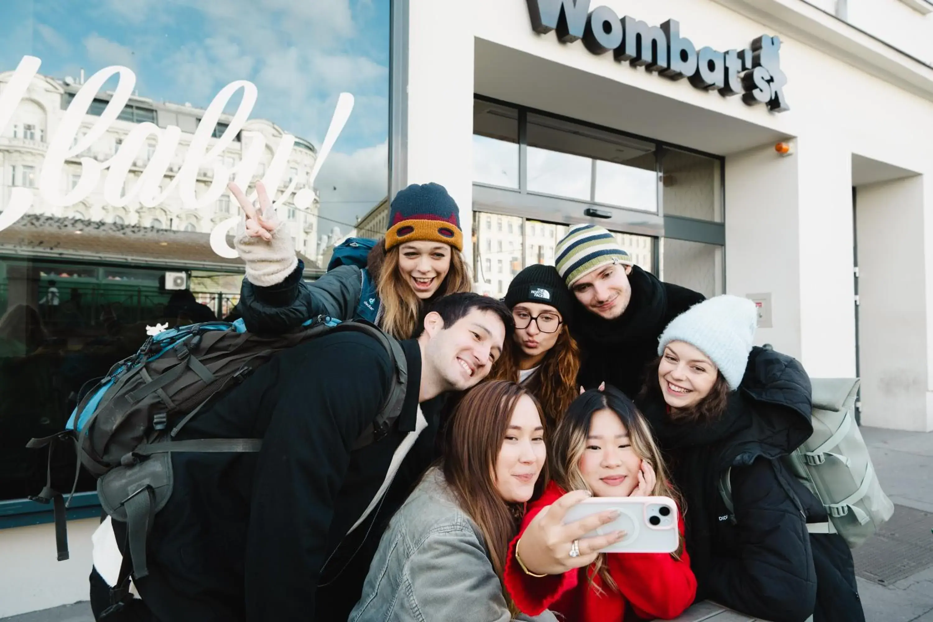 Property building in Wombat's City Hostel Vienna Naschmarkt Property building in Wombat's City Hostel Vienna Naschmarkt