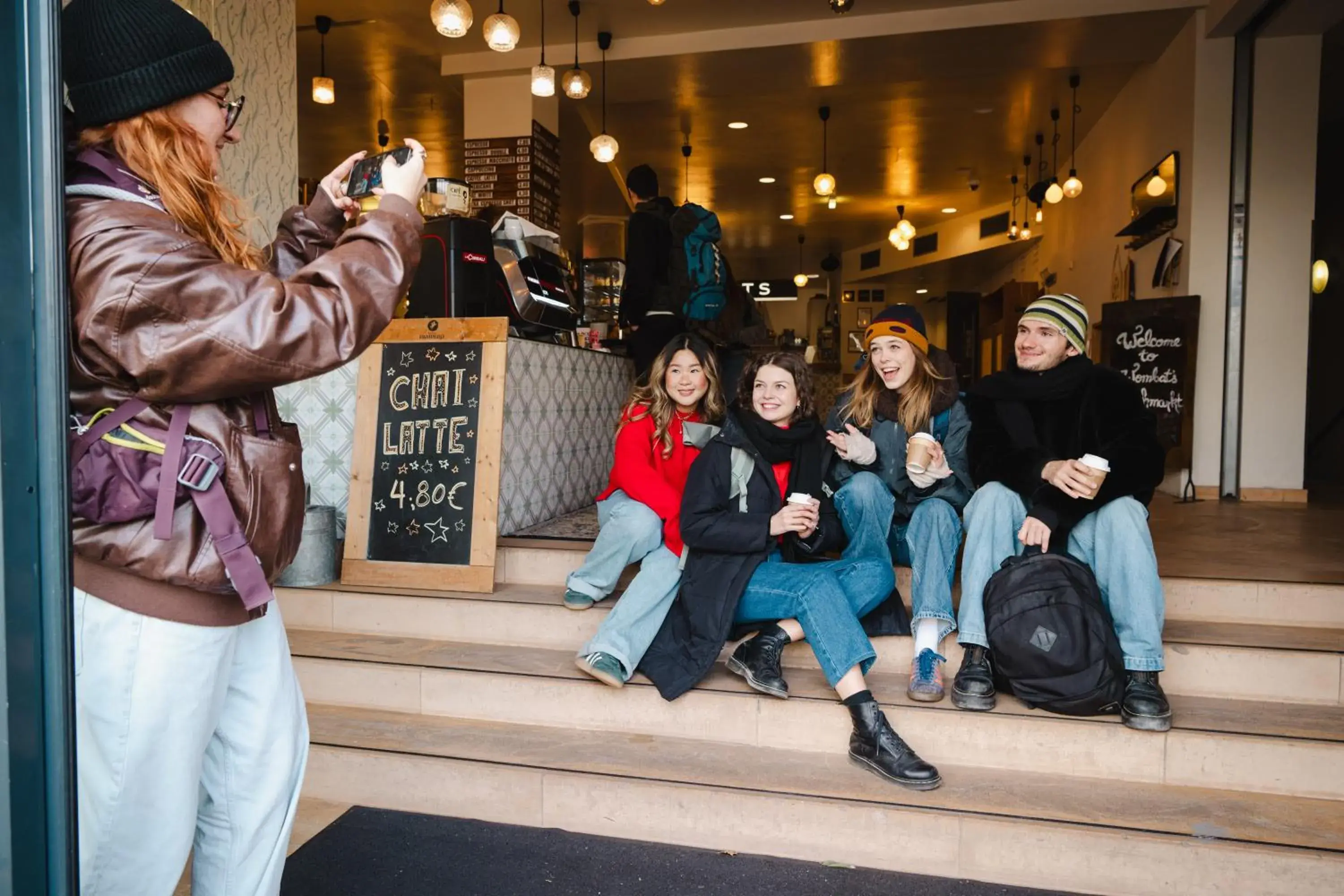 Lobby or reception in Wombat's City Hostel Vienna Naschmarkt Lobby or reception in Wombat's City Hostel Vienna Naschmarkt