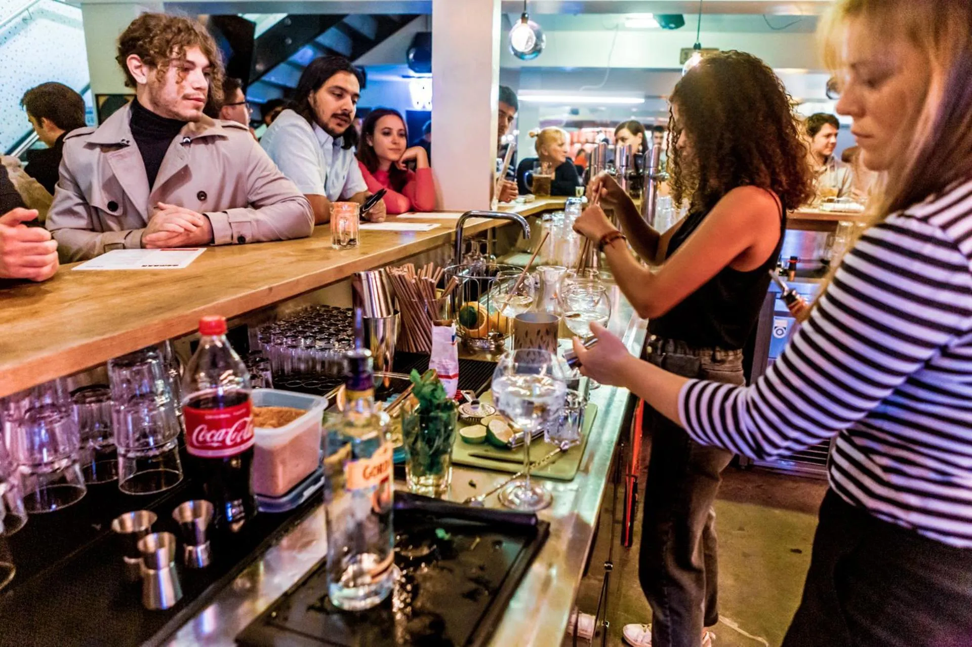 People in Wombat's City Hostel Vienna Naschmarkt