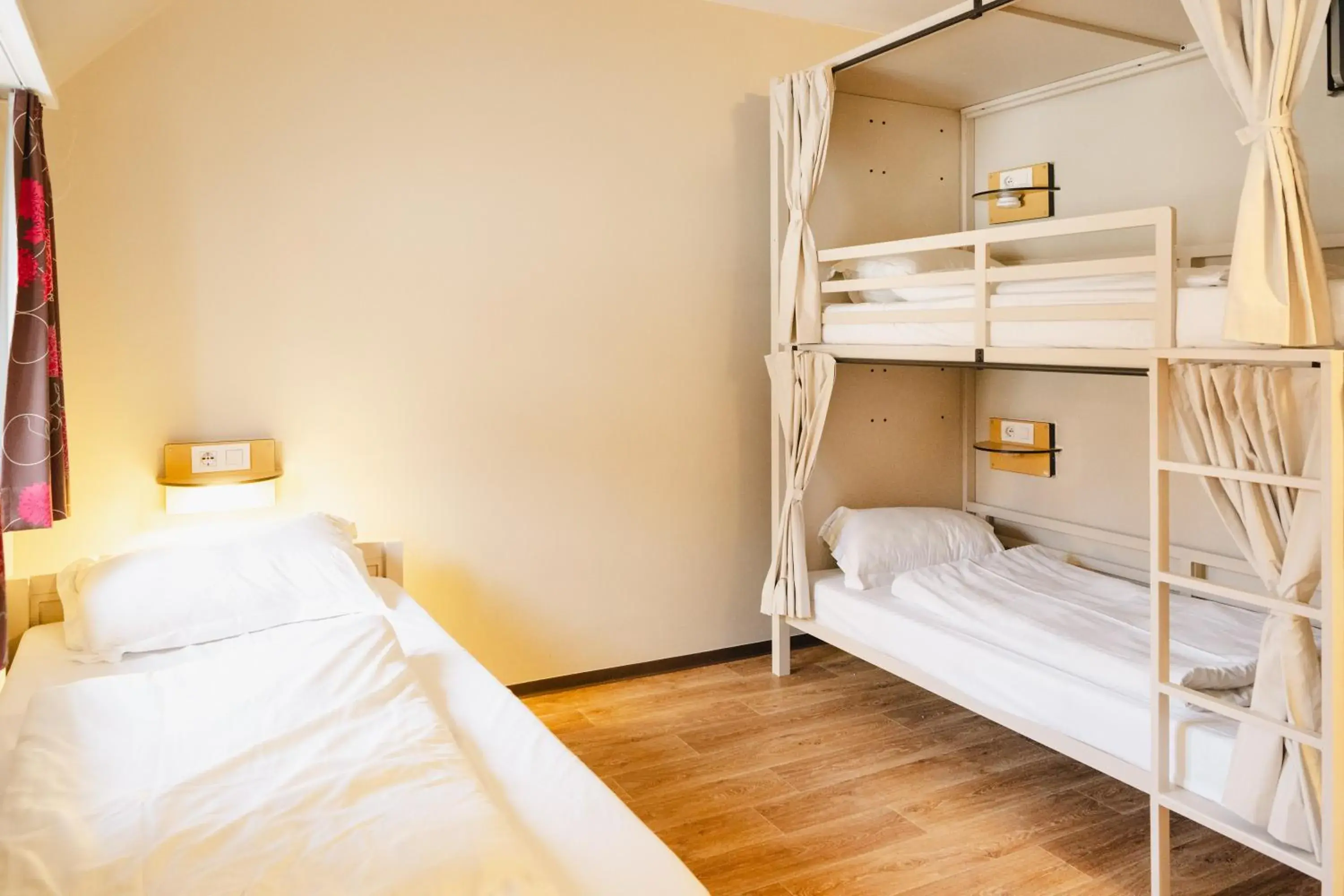 Bed in Wombat's City Hostel Vienna Naschmarkt Bed in Wombat's City Hostel Vienna Naschmarkt