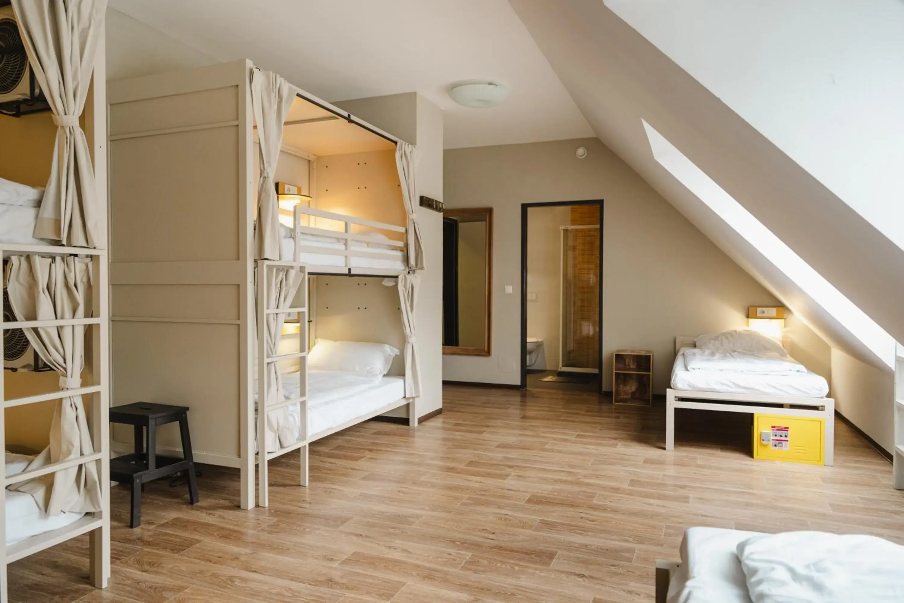 Bed in Wombat's City Hostel Vienna Naschmarkt Bed in Wombat's City Hostel Vienna Naschmarkt