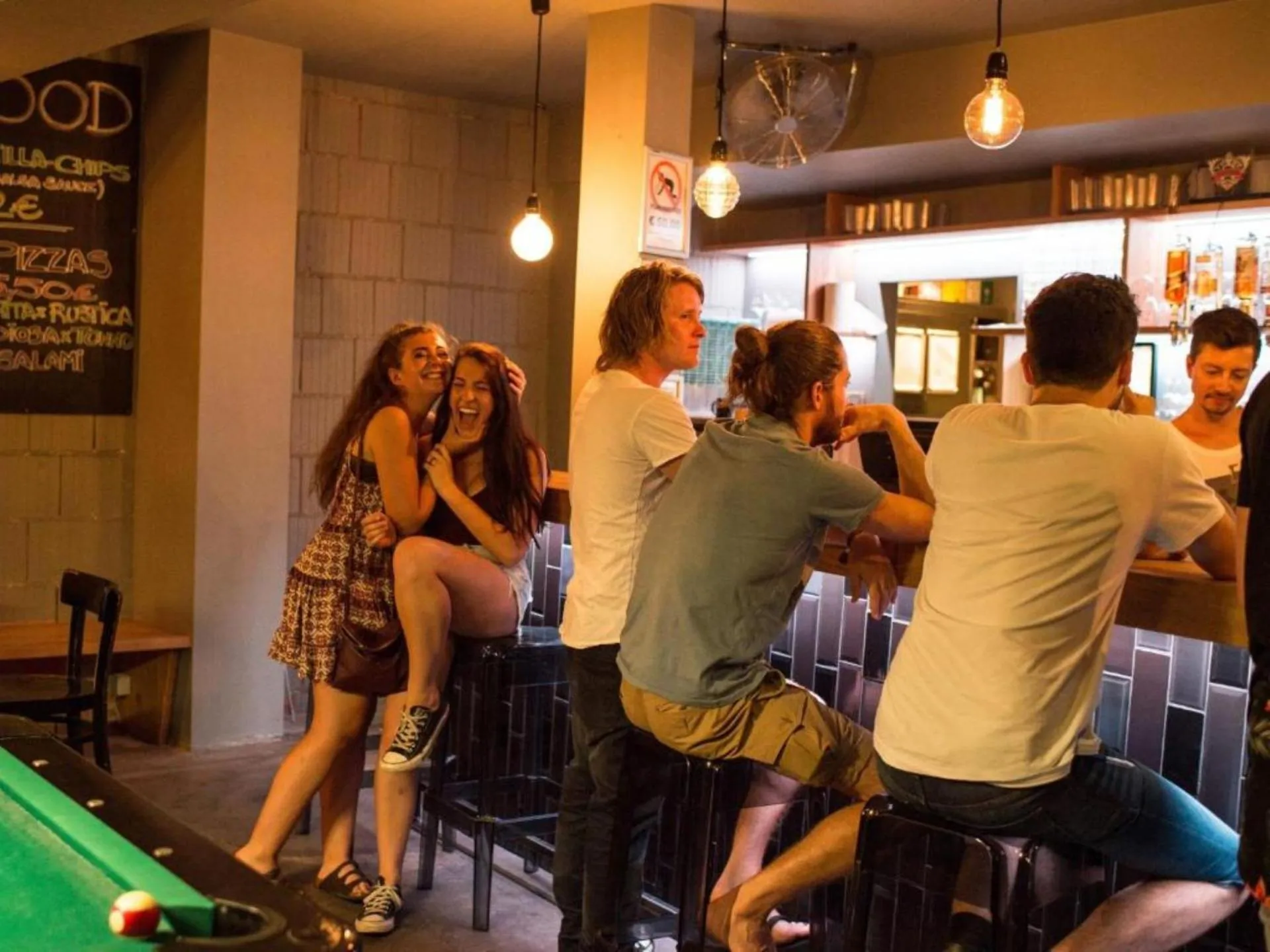 People in Wombat's City Hostel Vienna Naschmarkt