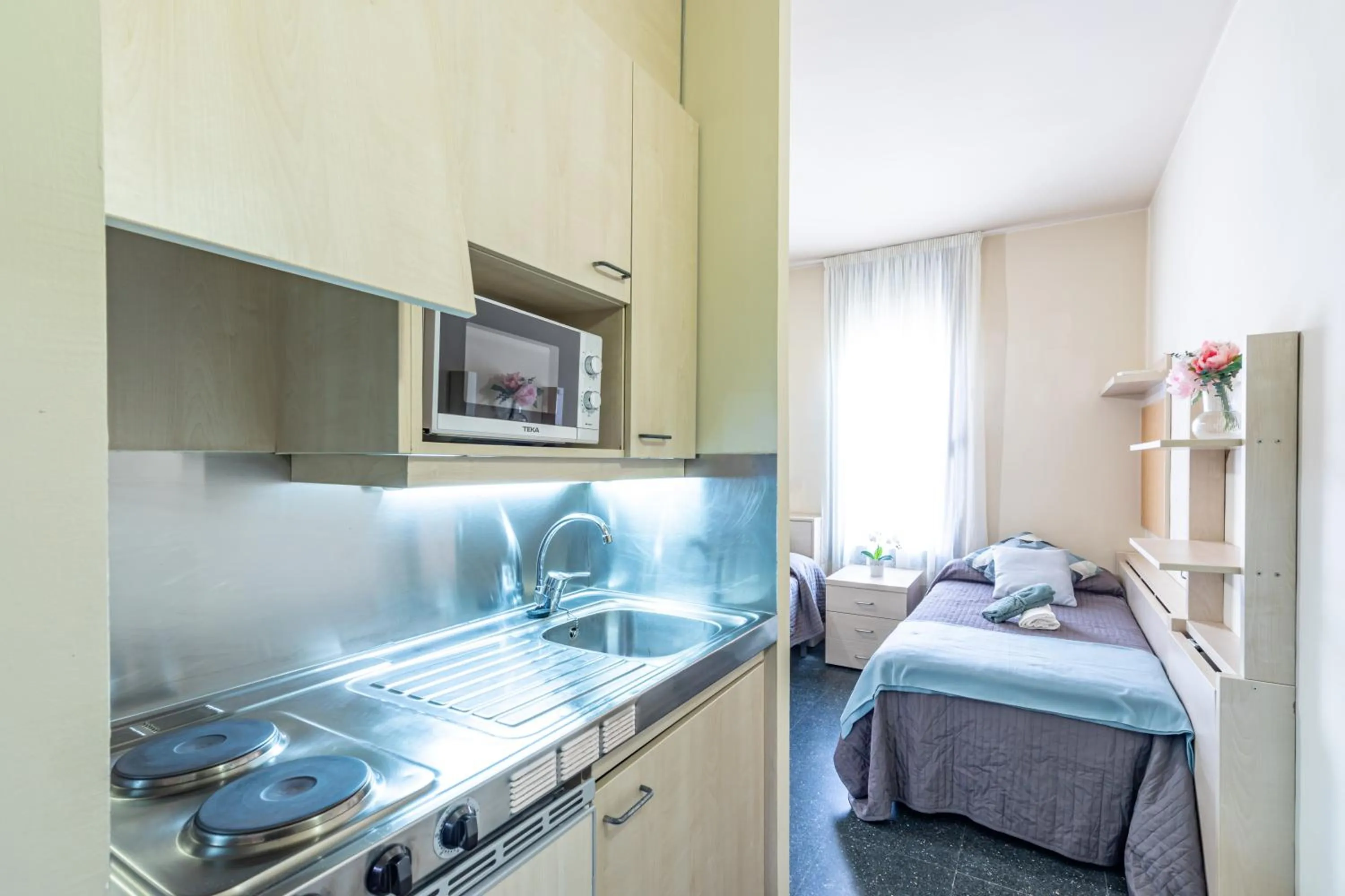 Kitchen or kitchenette in Residencia Universitaria Resa Giner de Los Ríos