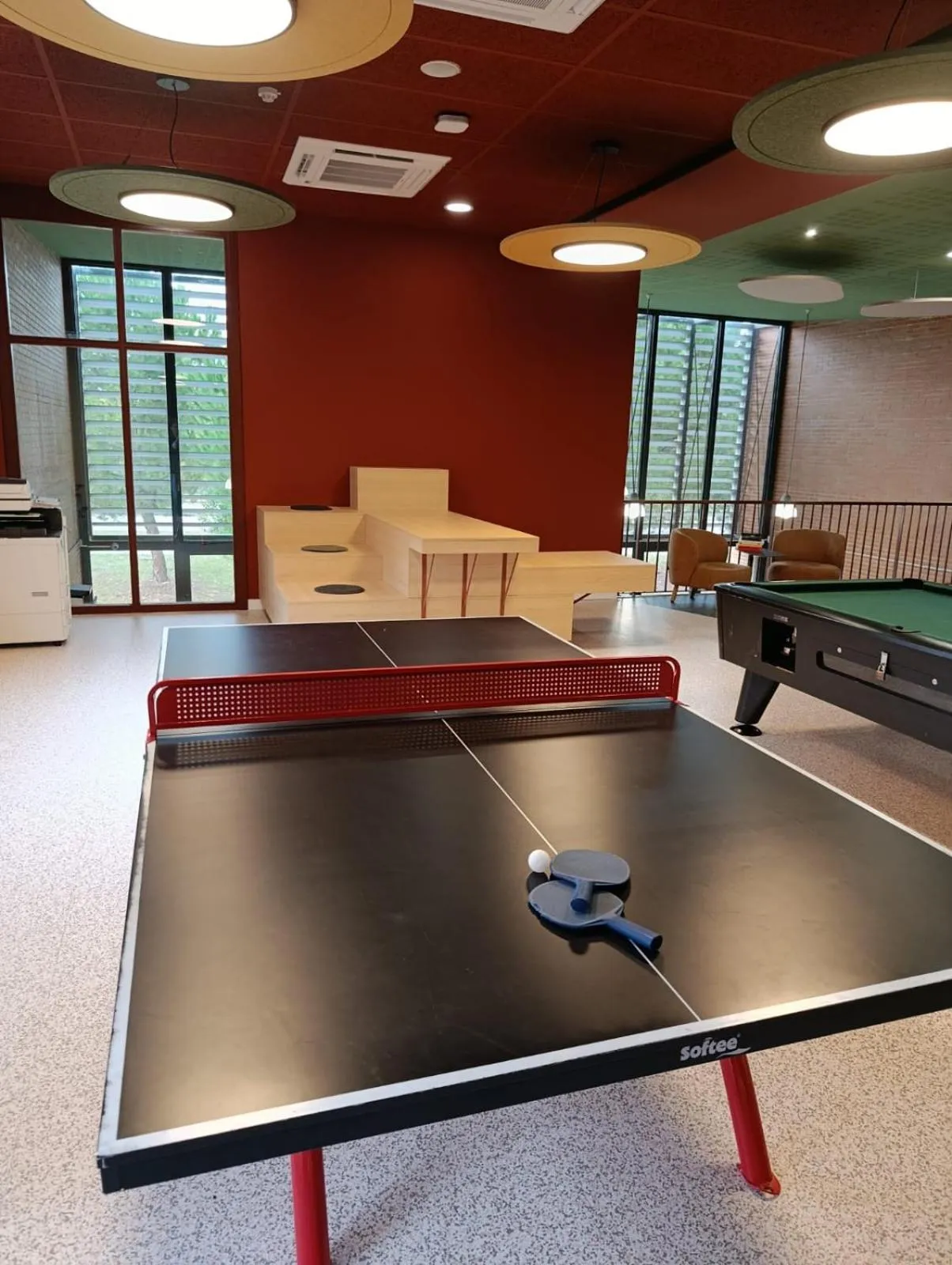 Table tennis in Residencia Universitaria Resa Giner de Los Ríos