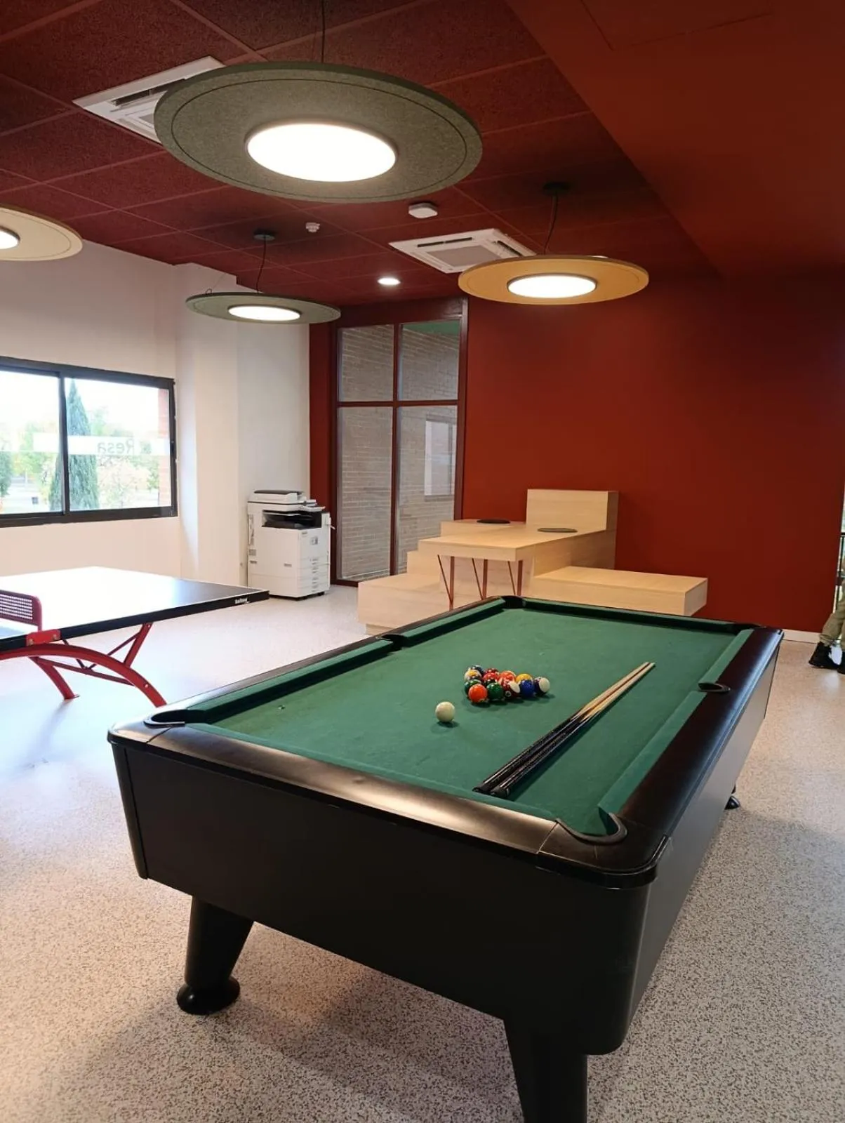 Billiard in Residencia Universitaria Resa Giner de Los Ríos