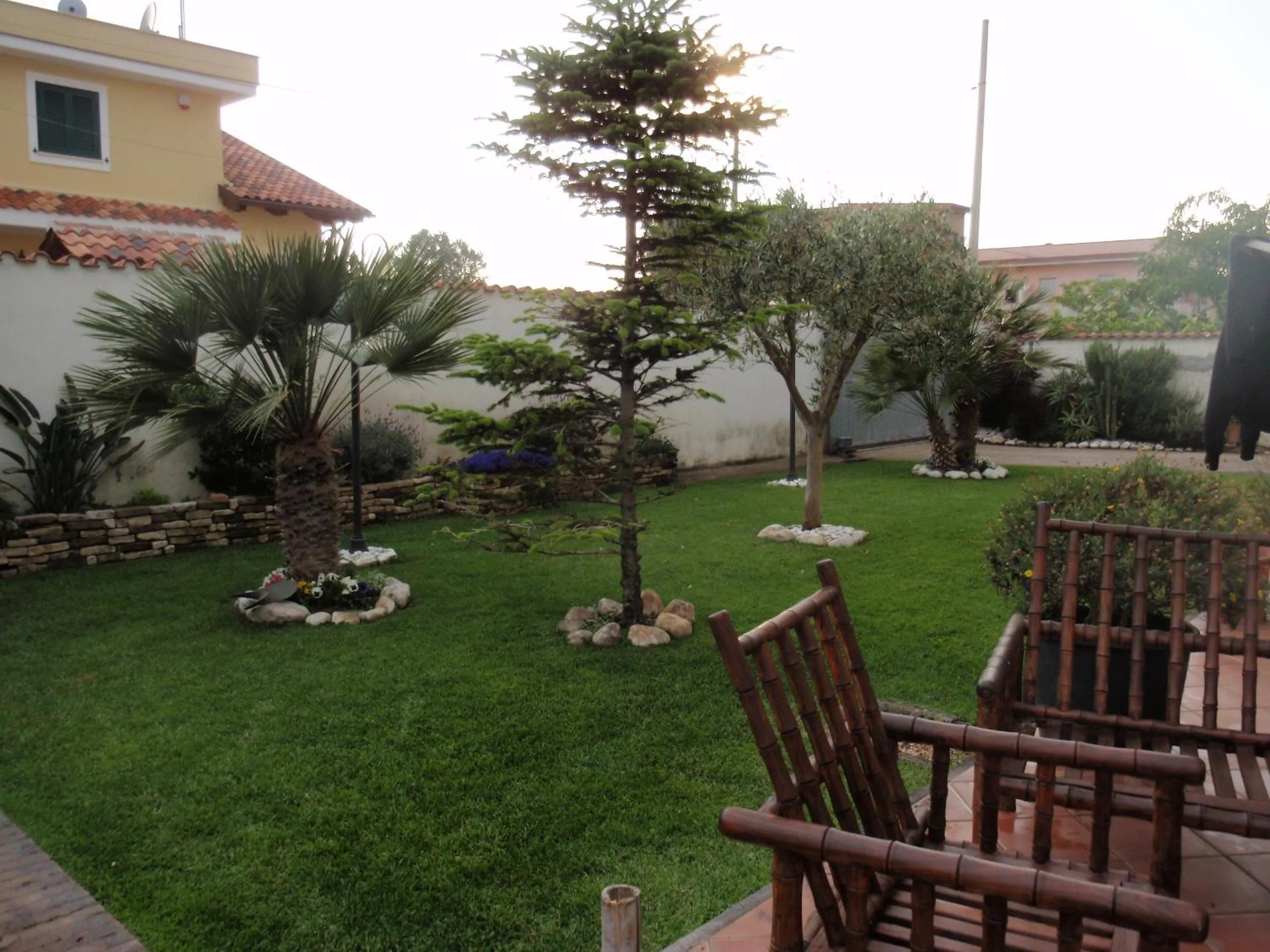 Property building in Paoline's suite in villa