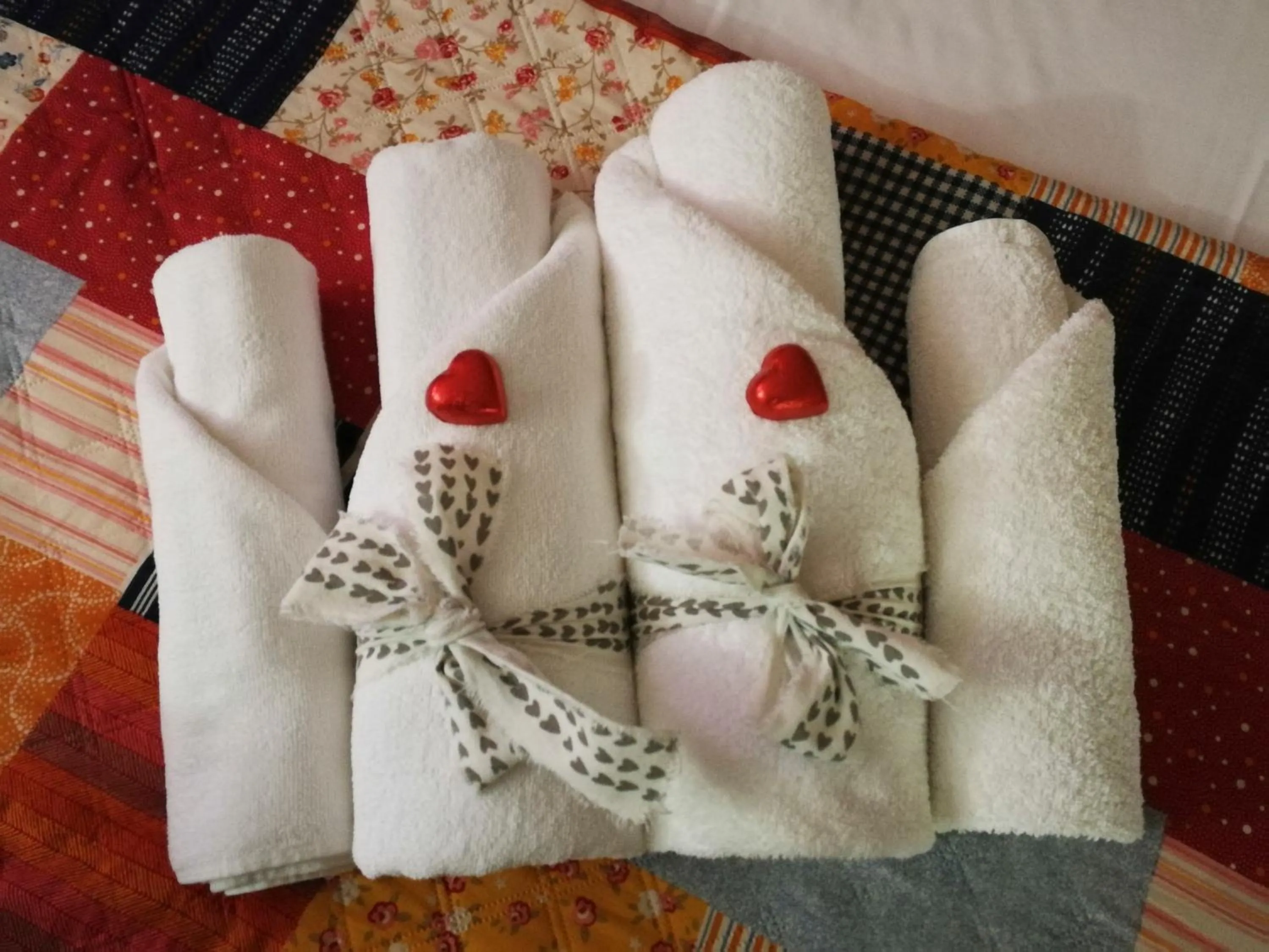 Decorative detail in Paoline's suite in villa