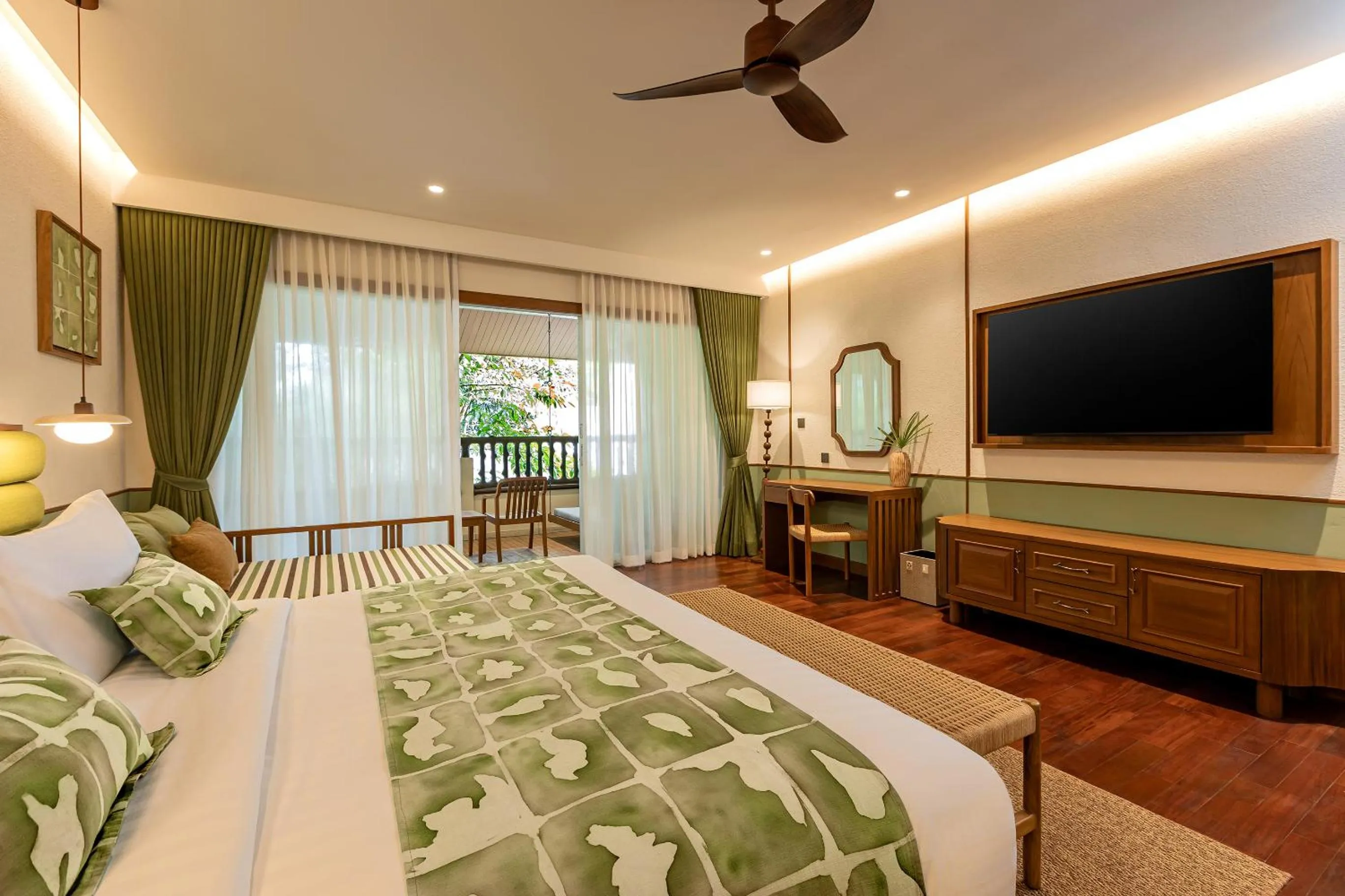 Bed in Pakasai Resort