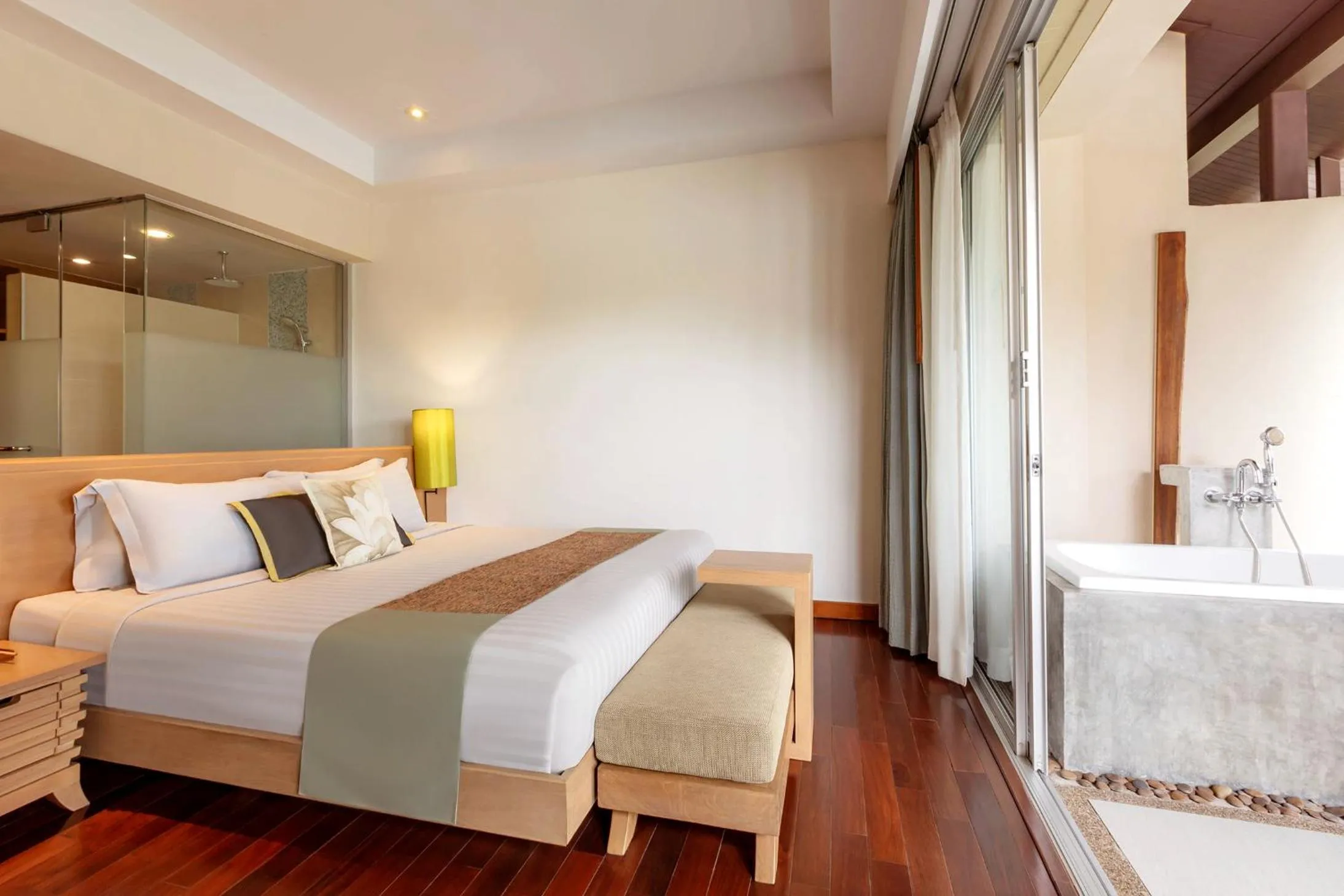 Bed in Pakasai Resort