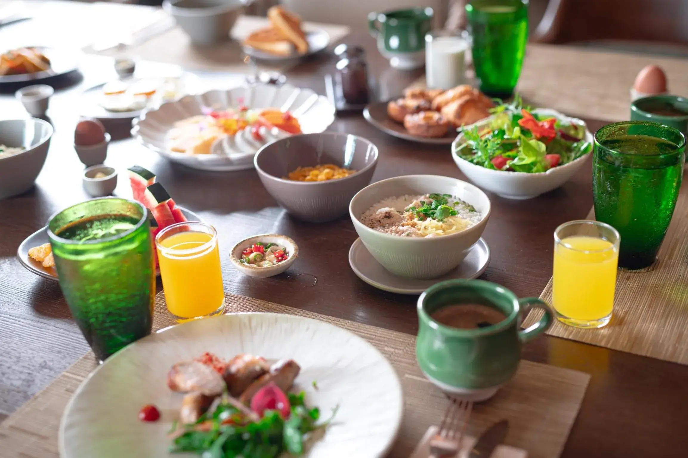 Breakfast in Pakasai Resort Breakfast in Pakasai Resort