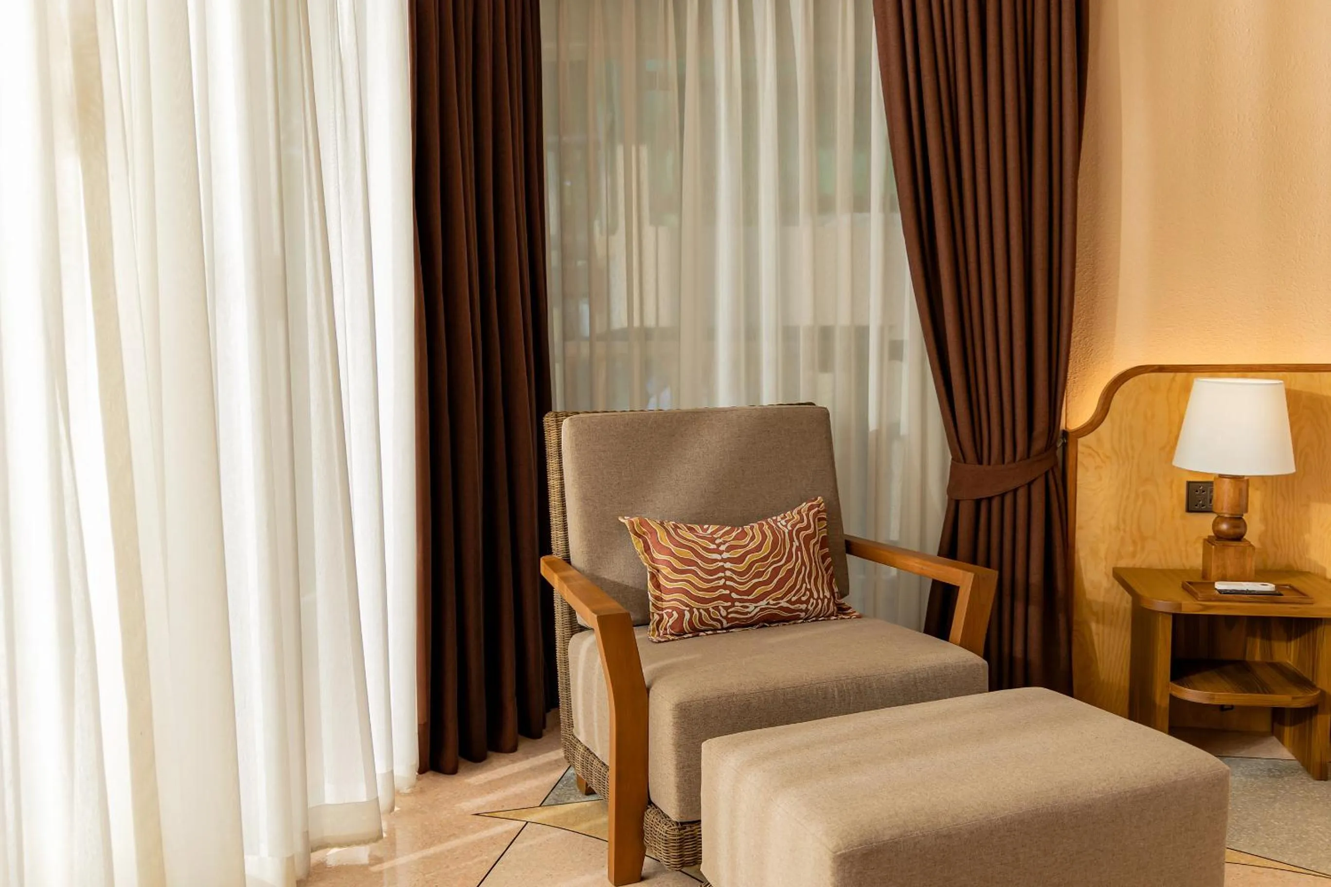 Seating area in Pakasai Resort