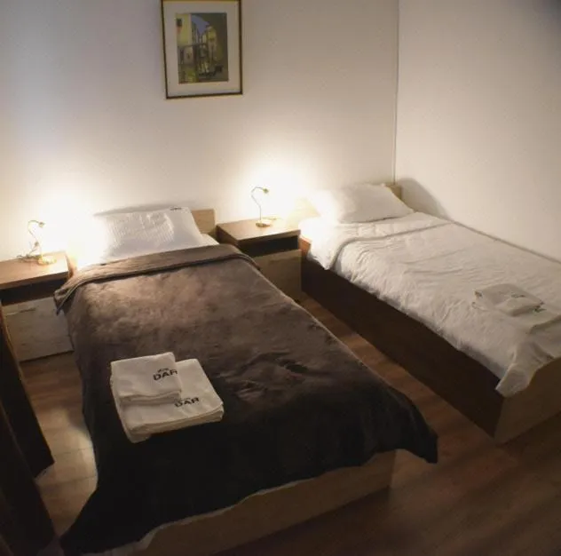 Bed in Motel & Restaurant Dar