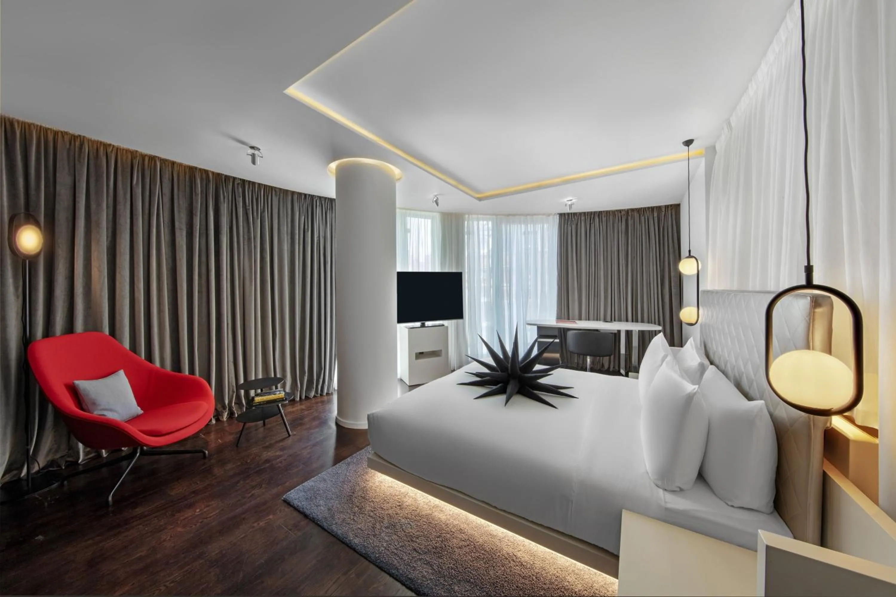 Photo of the whole room, Bed in W London