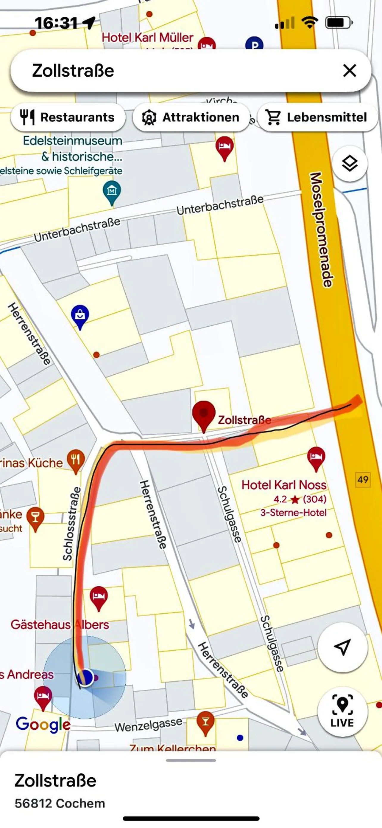 Cycling in City B&B Cochem