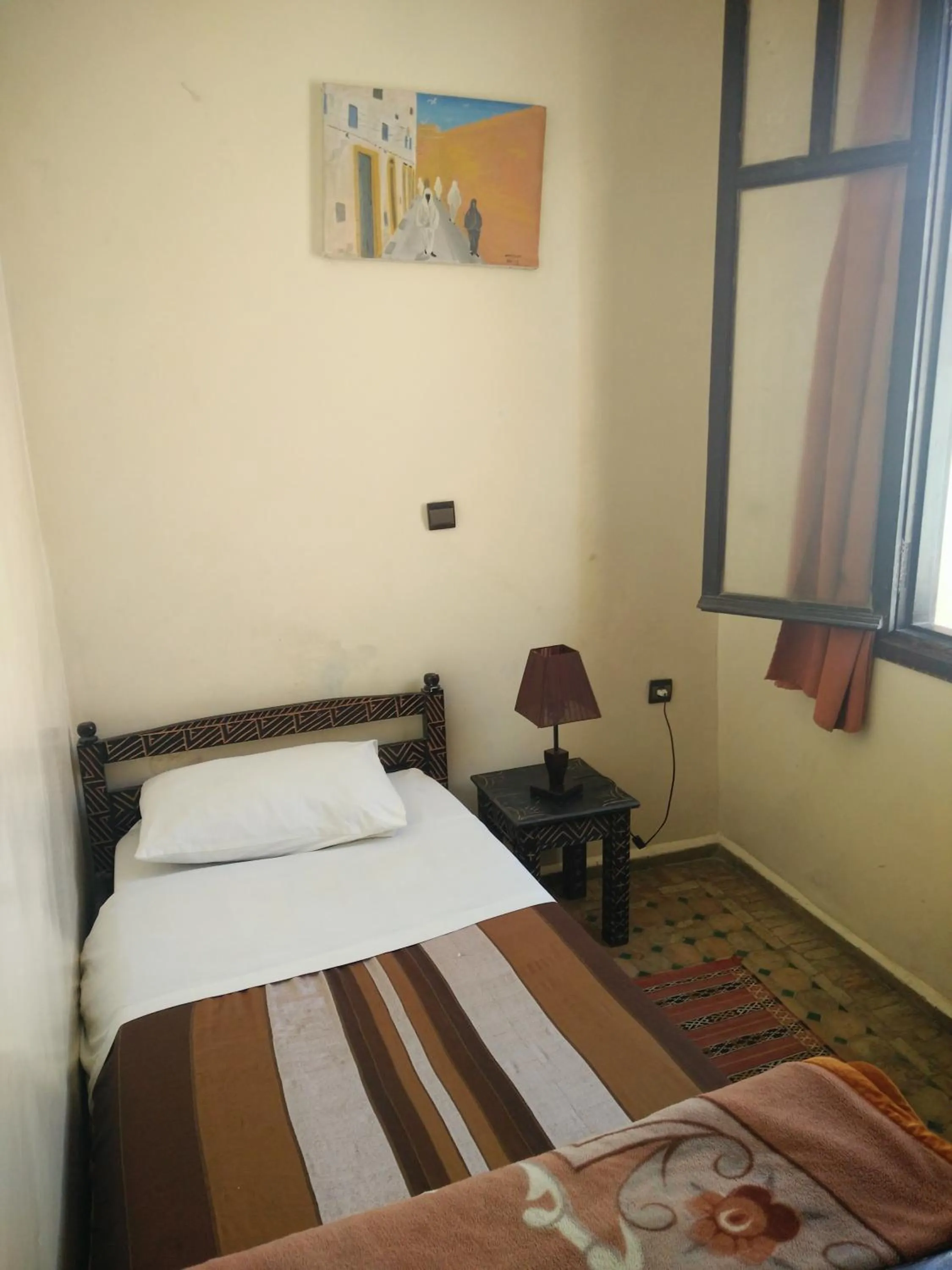 Bed in Hotel Coeur de Mogador