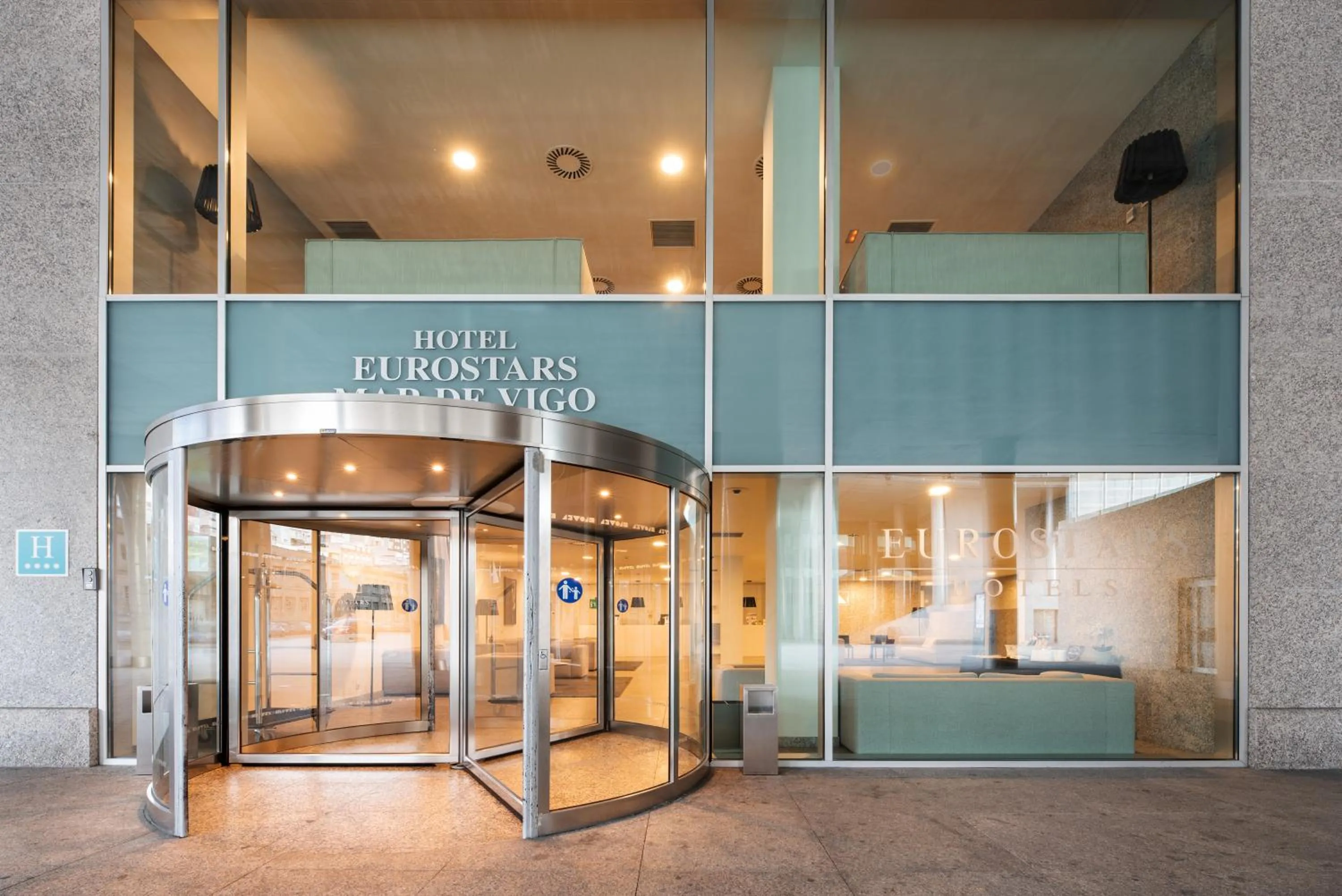 Facade/entrance in Eurostars Mar de Vigo