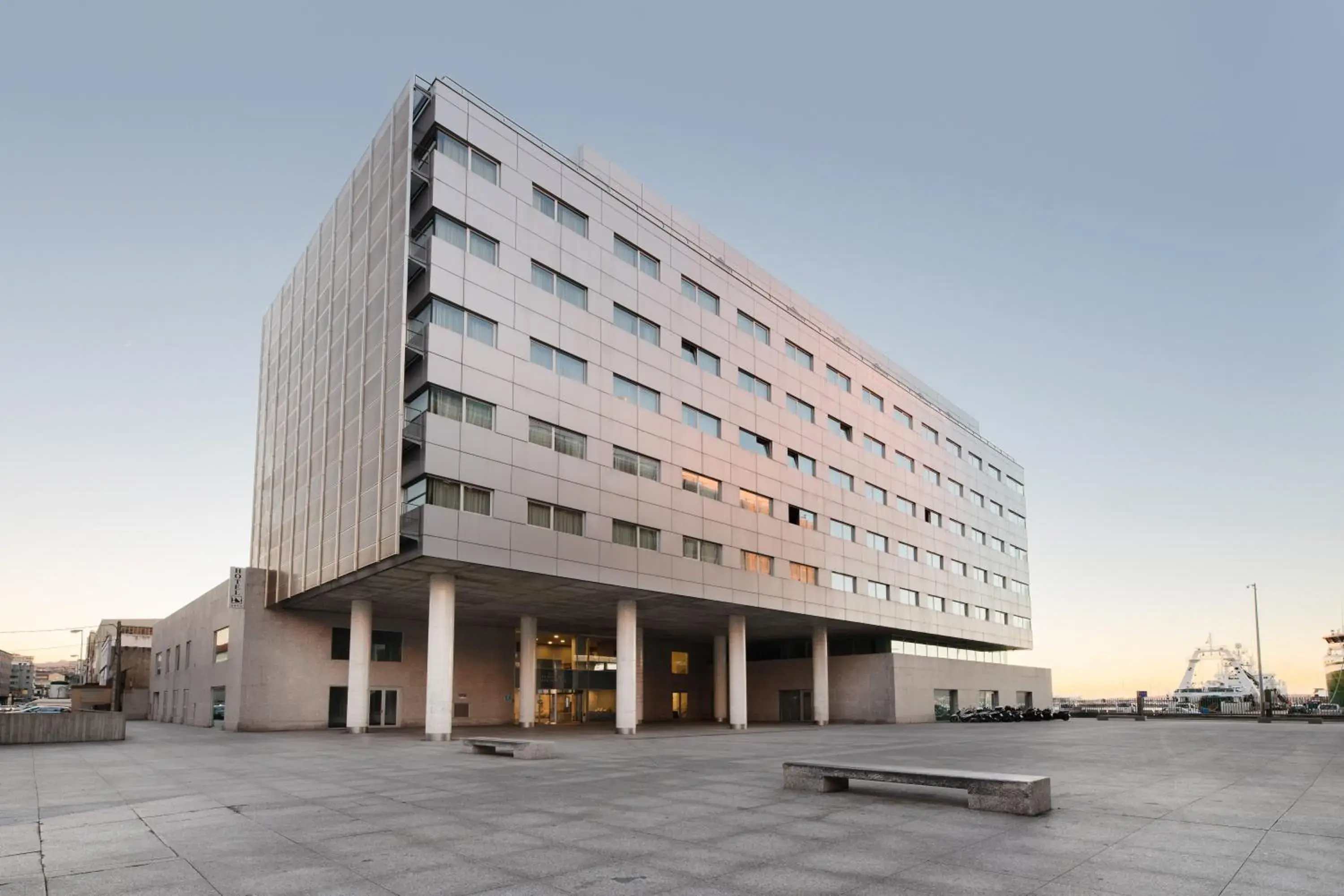 Property building in Eurostars Mar de Vigo Property building in Eurostars Mar de Vigo