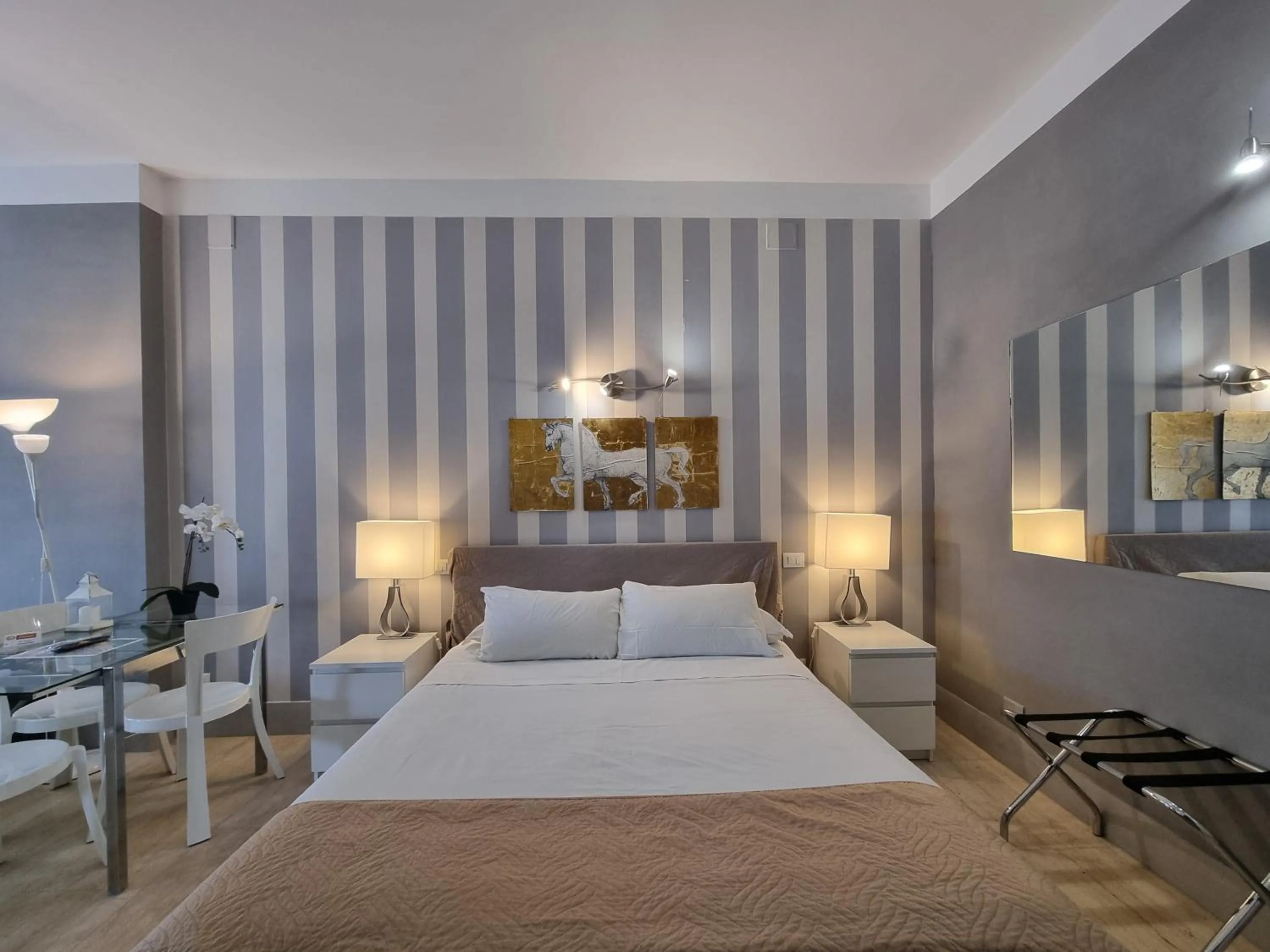 Bed in B&B Pescara Centro Luxury Suite