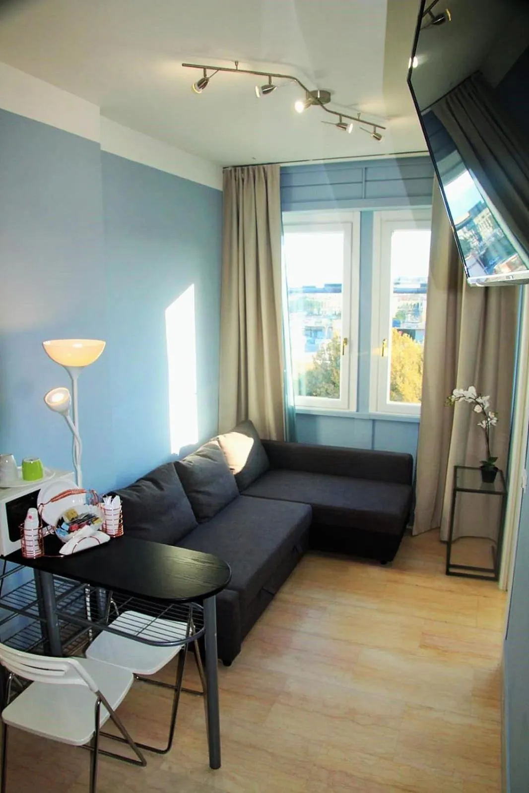 Seating area in B&B Pescara Centro Luxury Suite