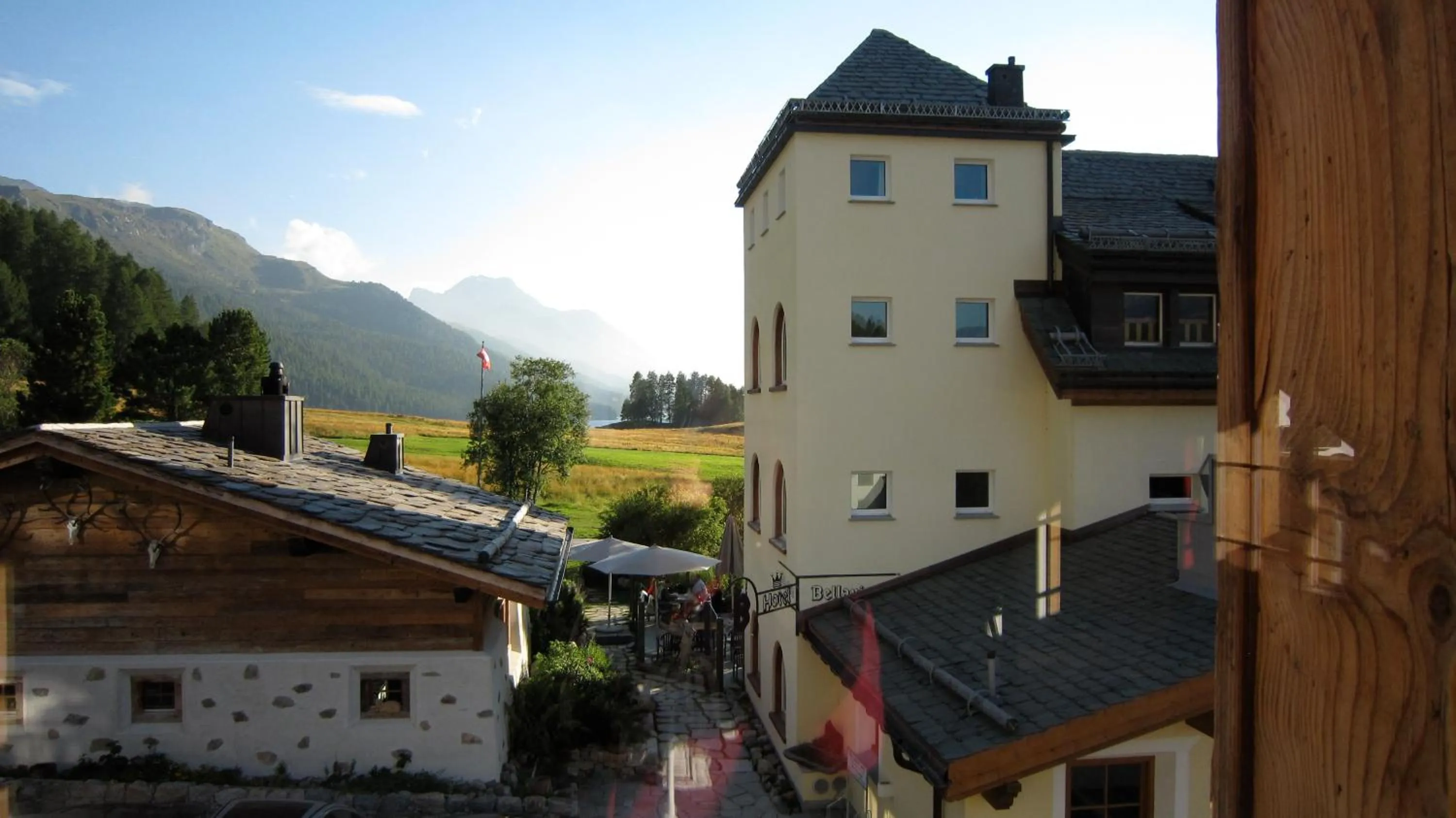 Garden view in Hotel Bellavista