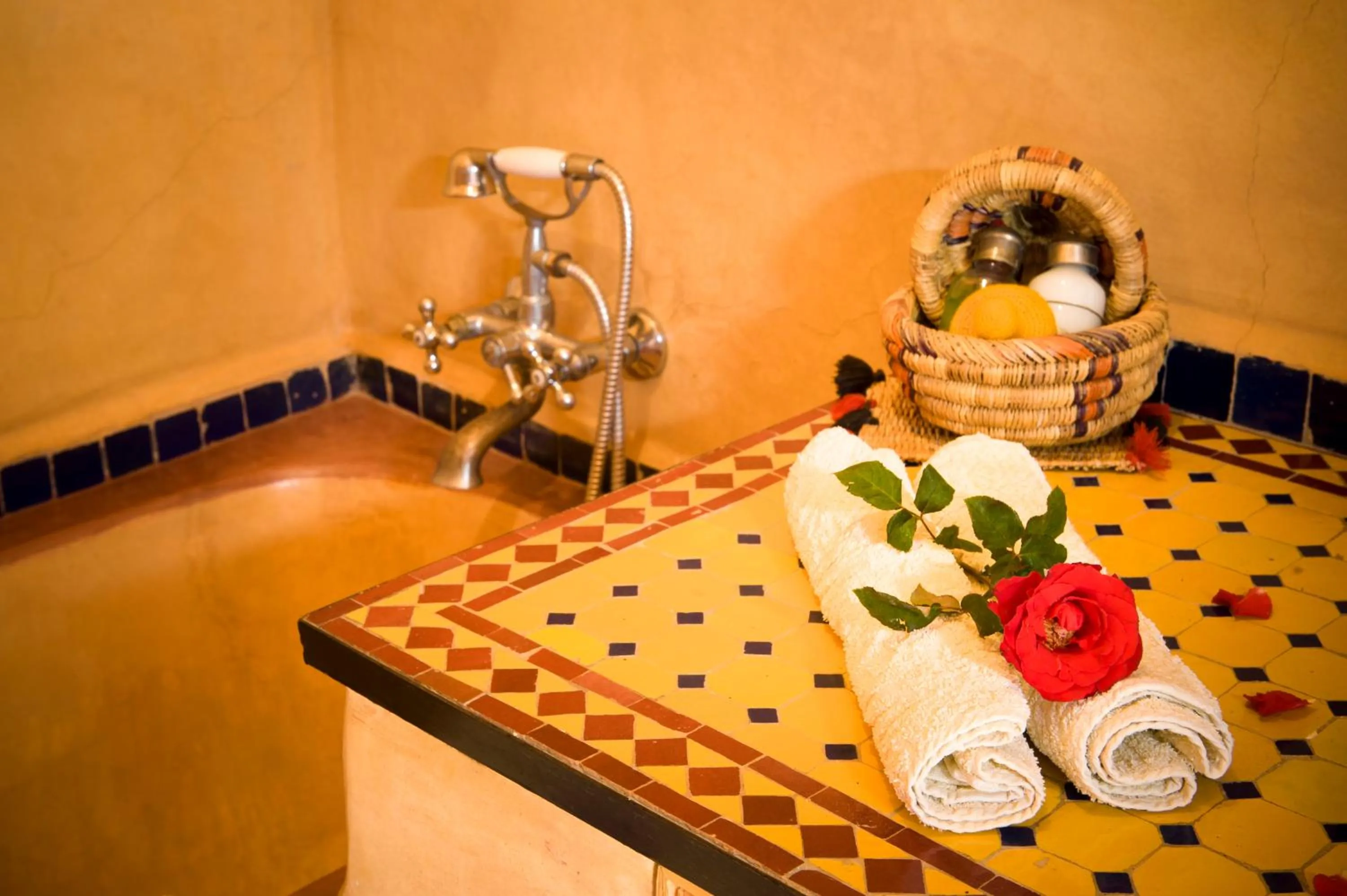 Bathroom in Riad bleu du Sud