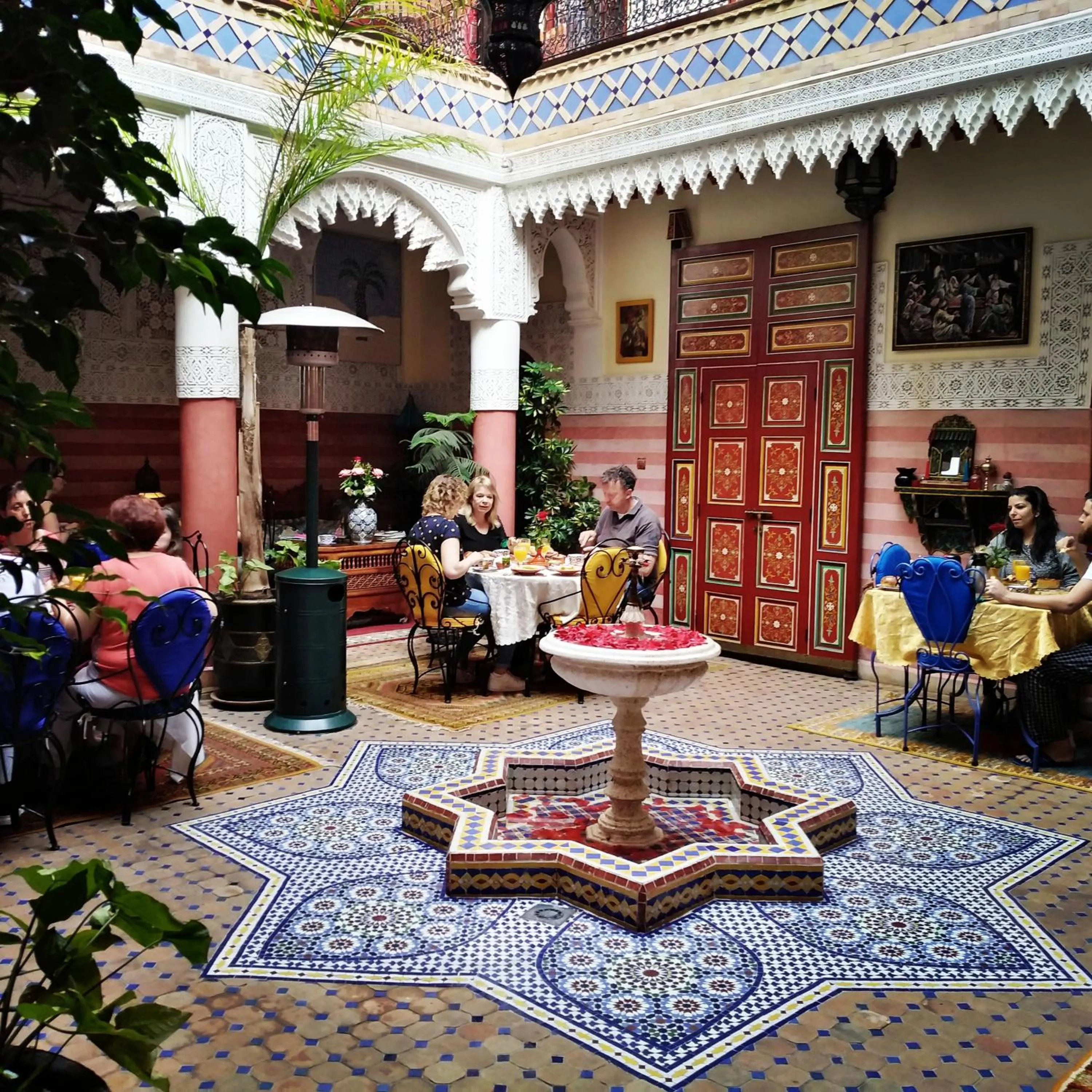 Breakfast in Riad bleu du Sud