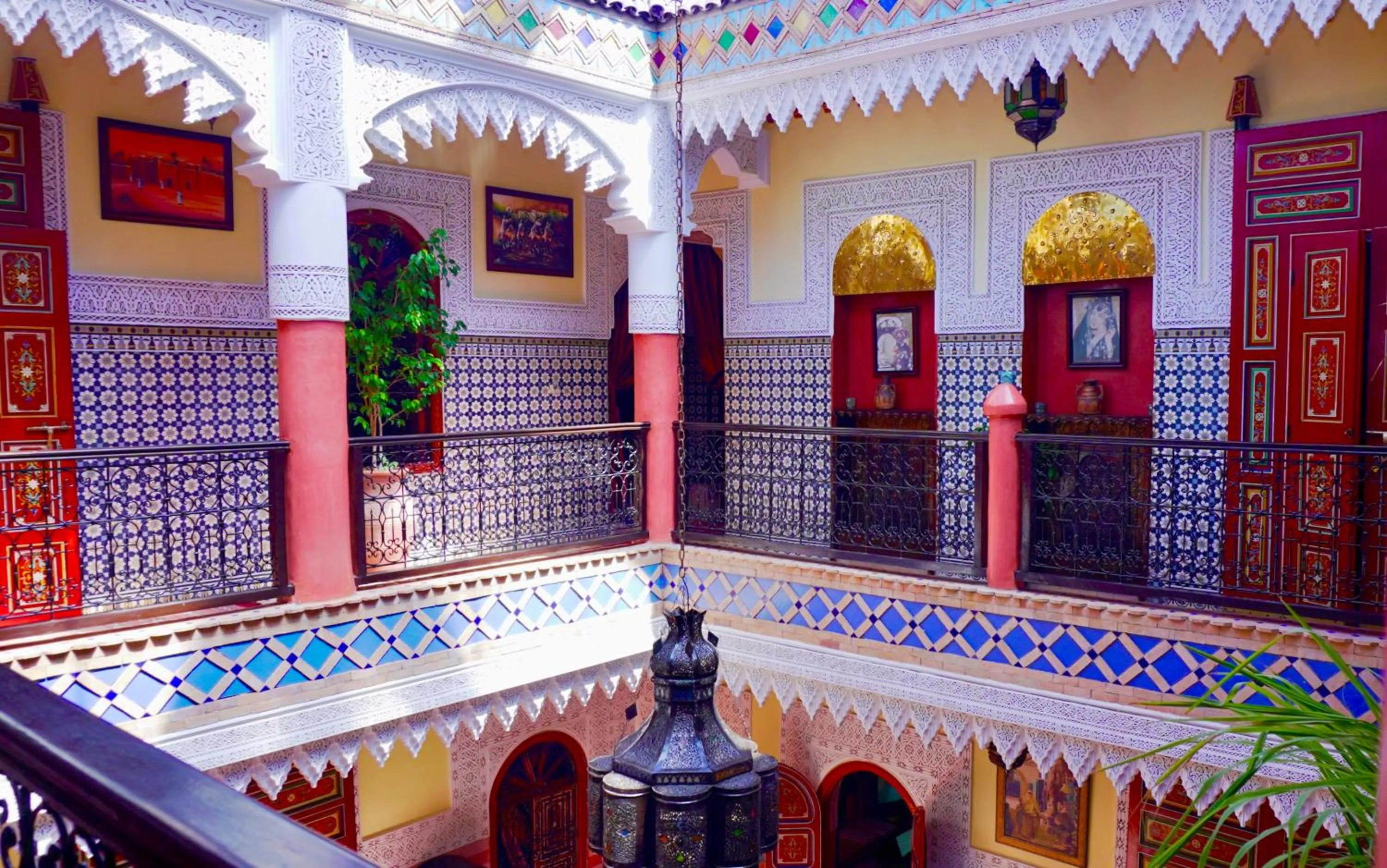 Property building in Riad bleu du Sud