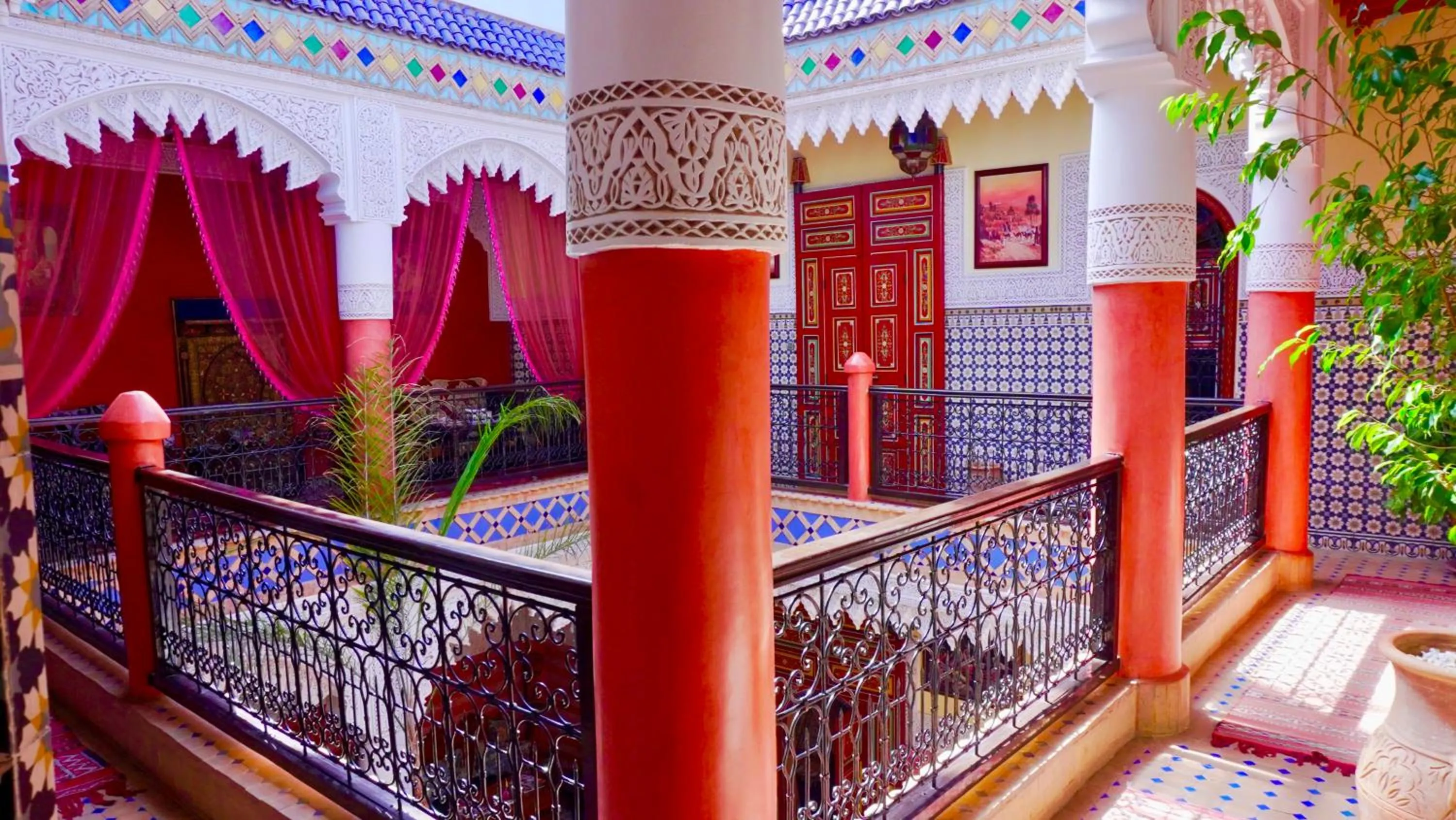 Day in Riad bleu du Sud