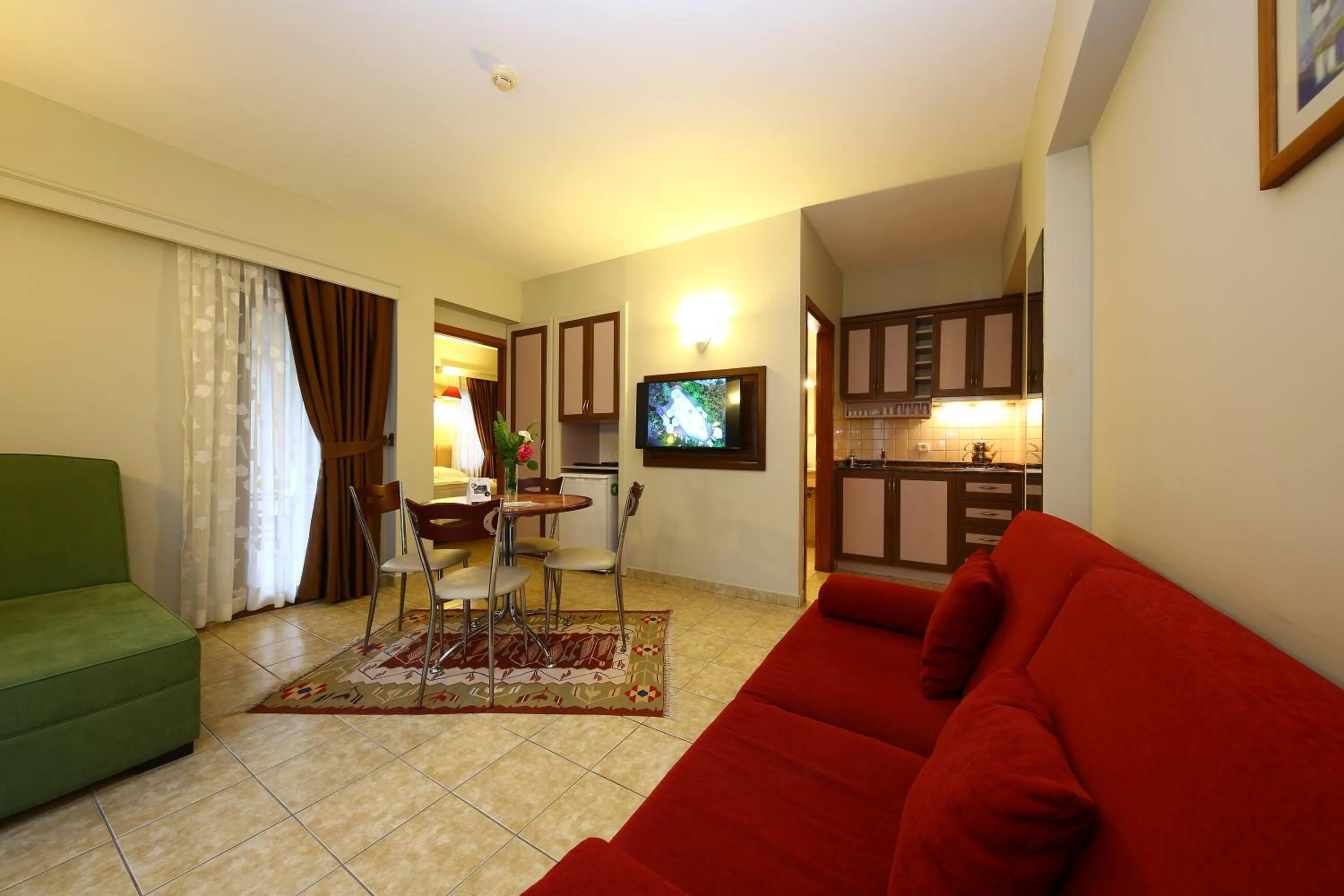 Bed in Mr. Dim Exclusive Apart Hotel