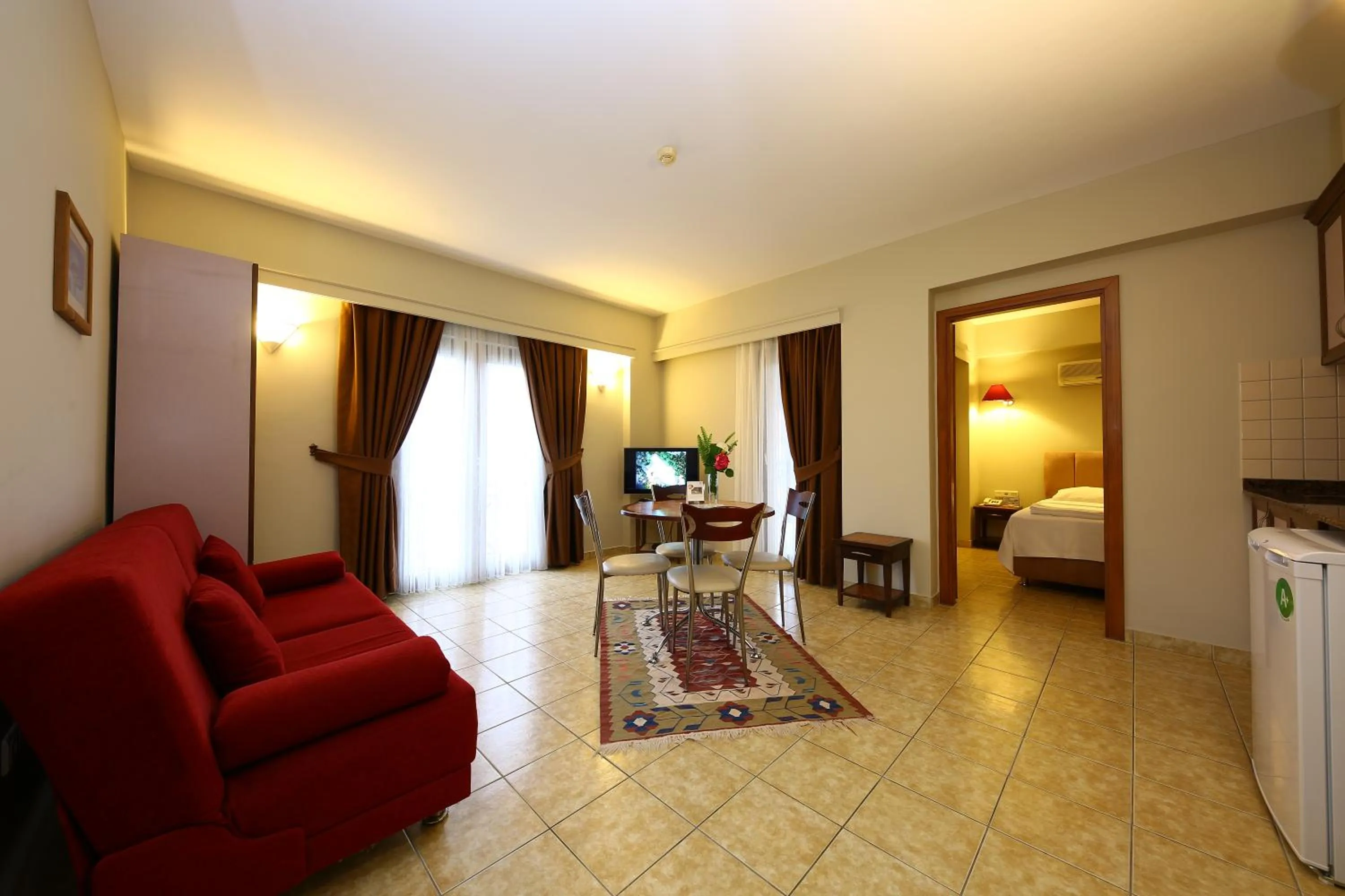 Bed in Mr. Dim Exclusive Apart Hotel