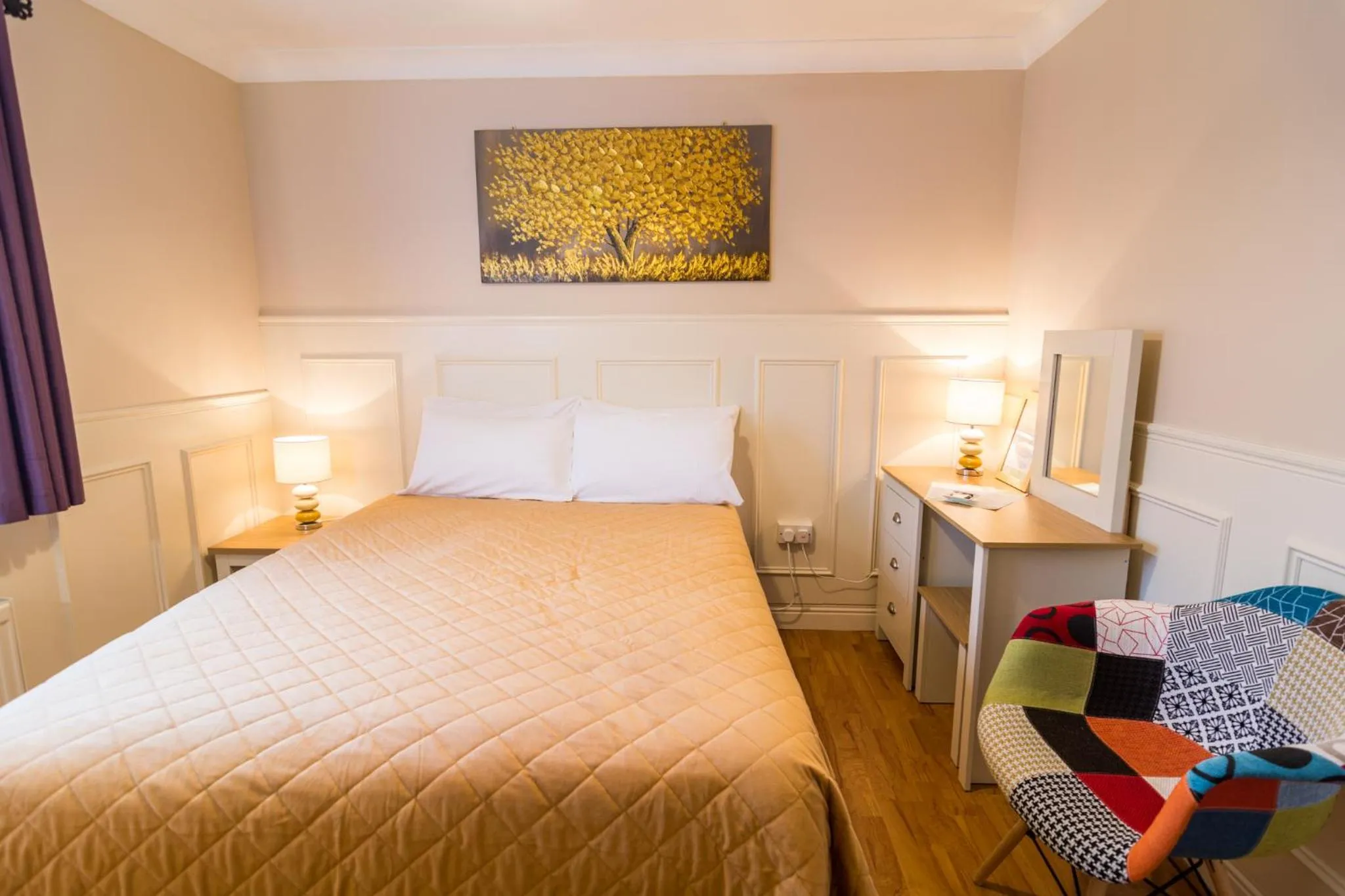 Bed in Seacrest B&B