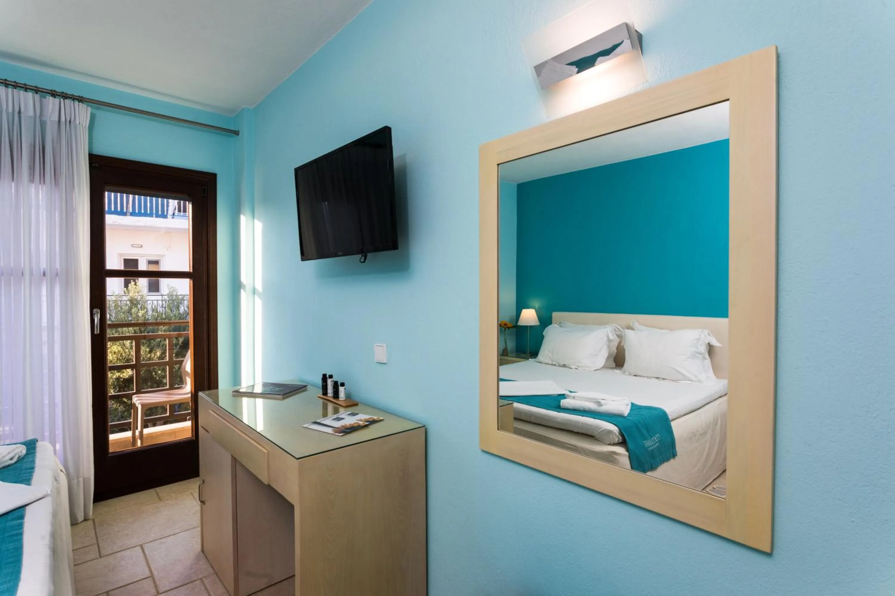 Bed in Helianthus Guesthouse