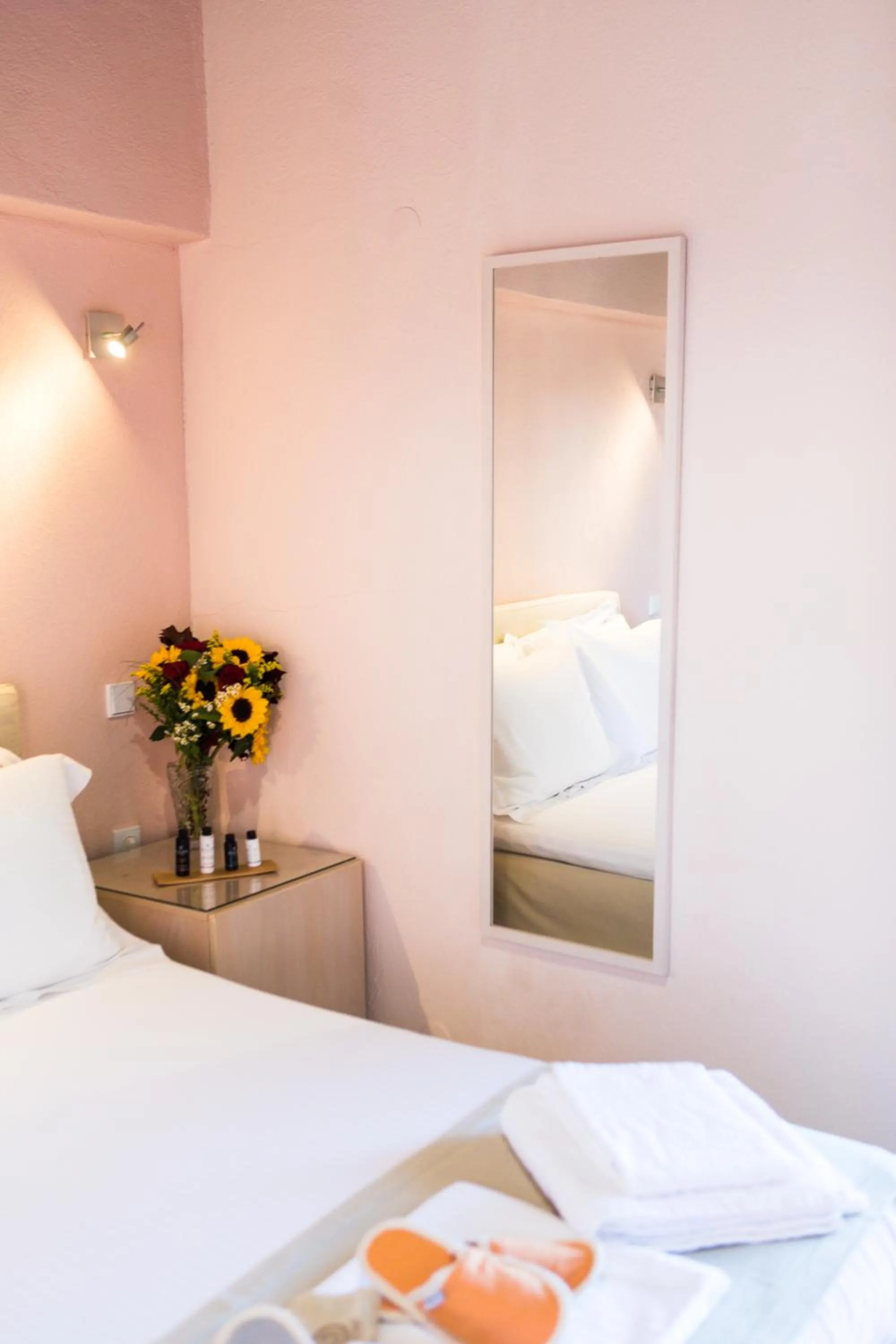 Bed in Helianthus Guesthouse