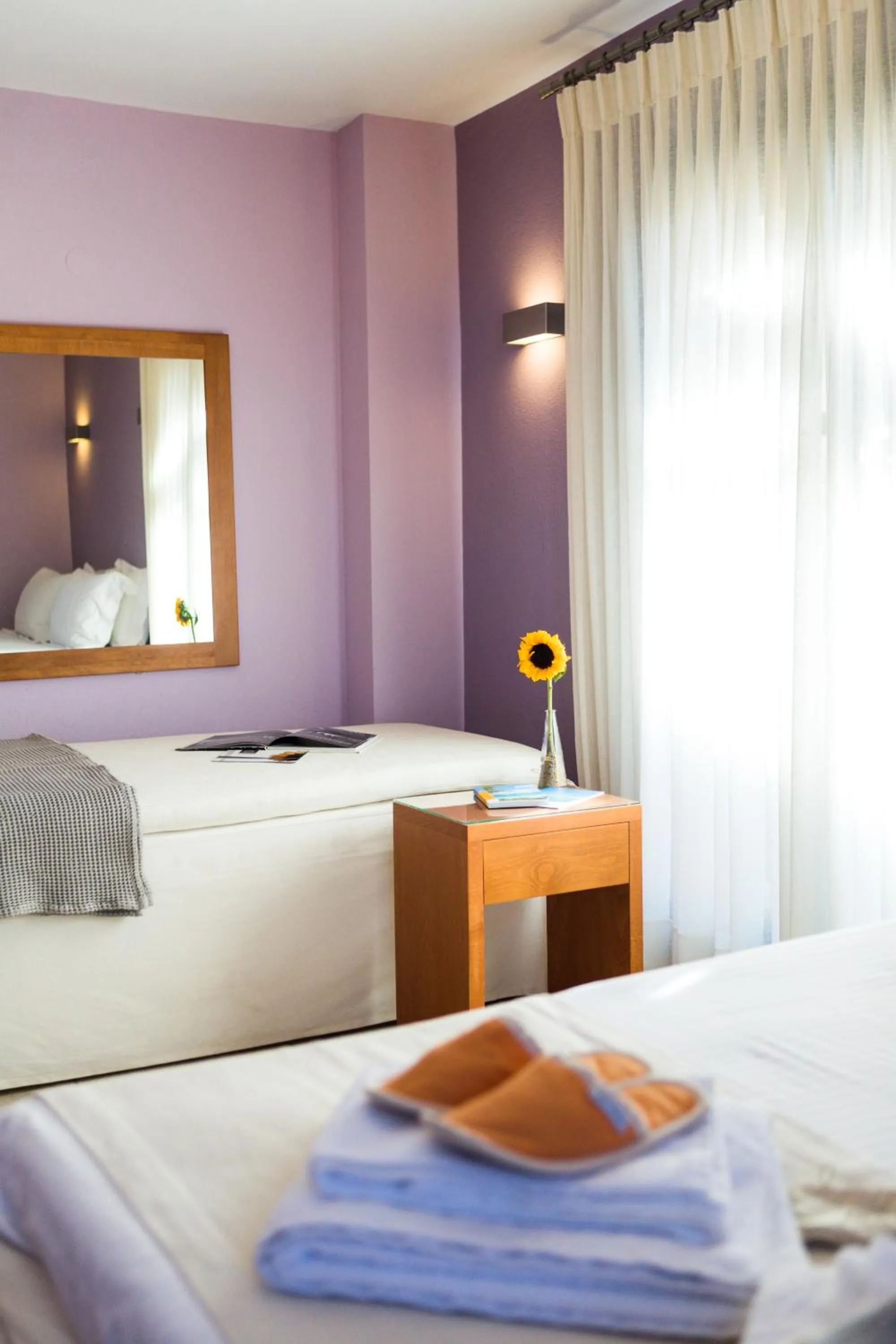 Bed in Helianthus Guesthouse