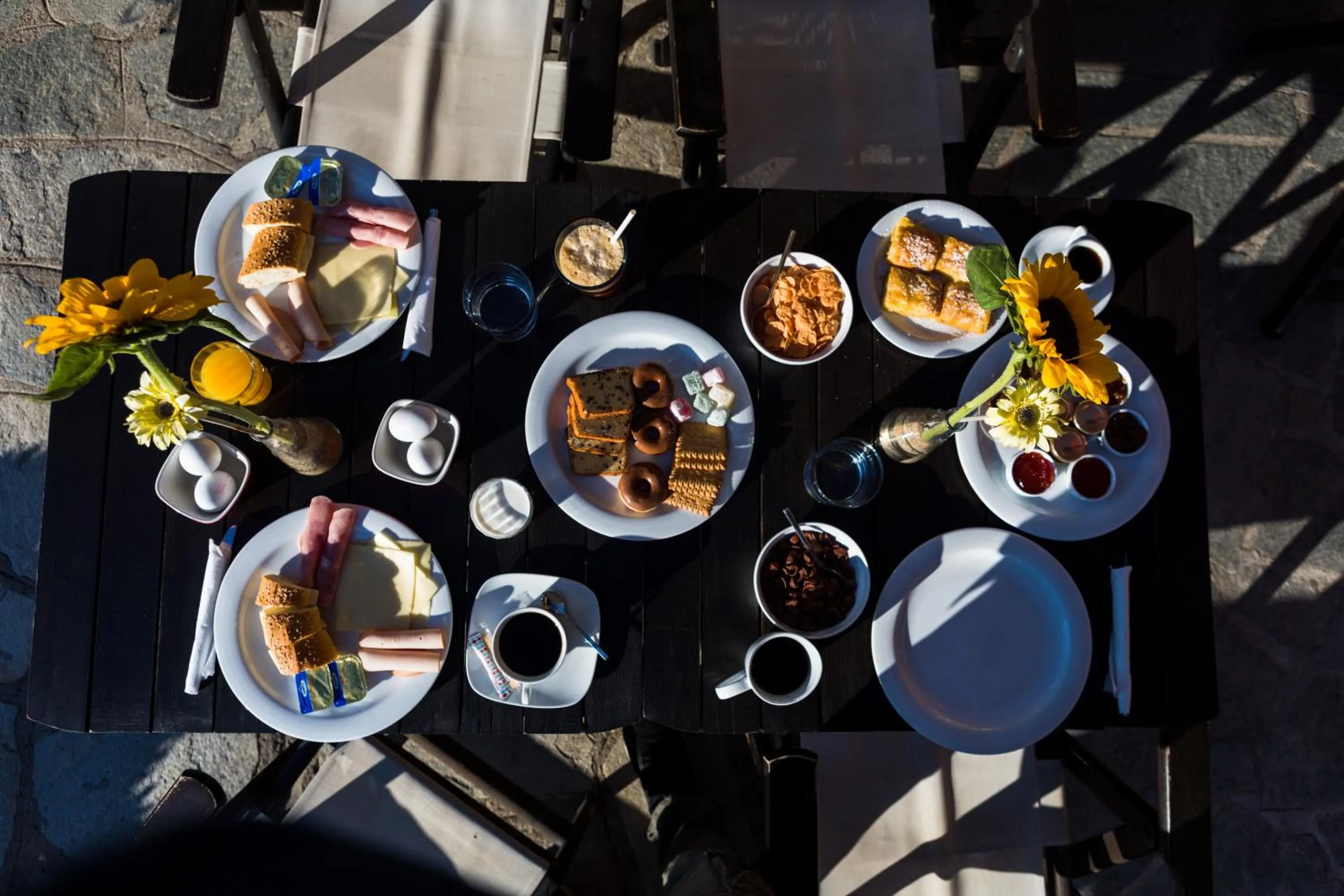 Breakfast in Helianthus Guesthouse
