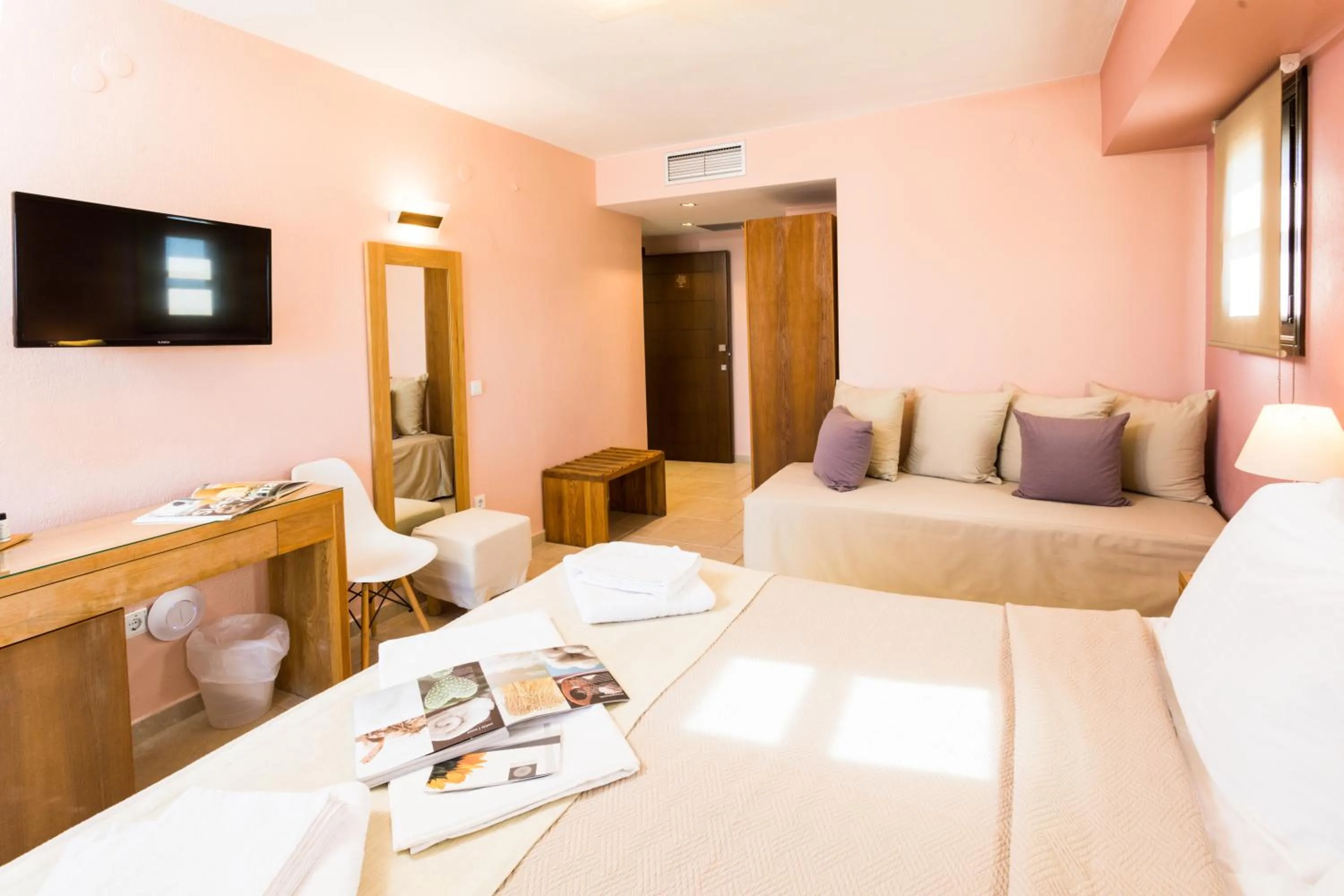 Bed in Helianthus Guesthouse