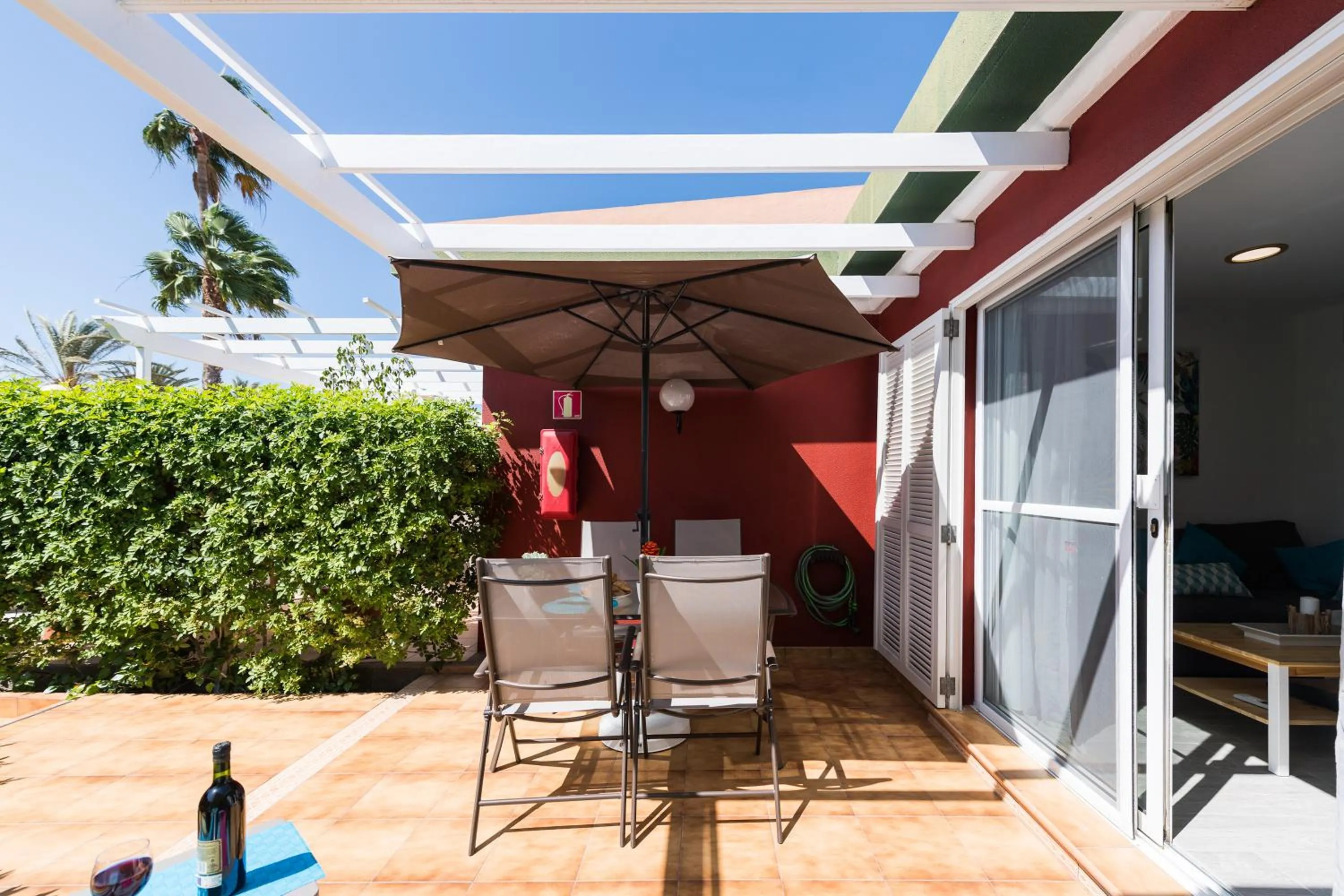 Balcony/Terrace in Bungalow en Maspalomas